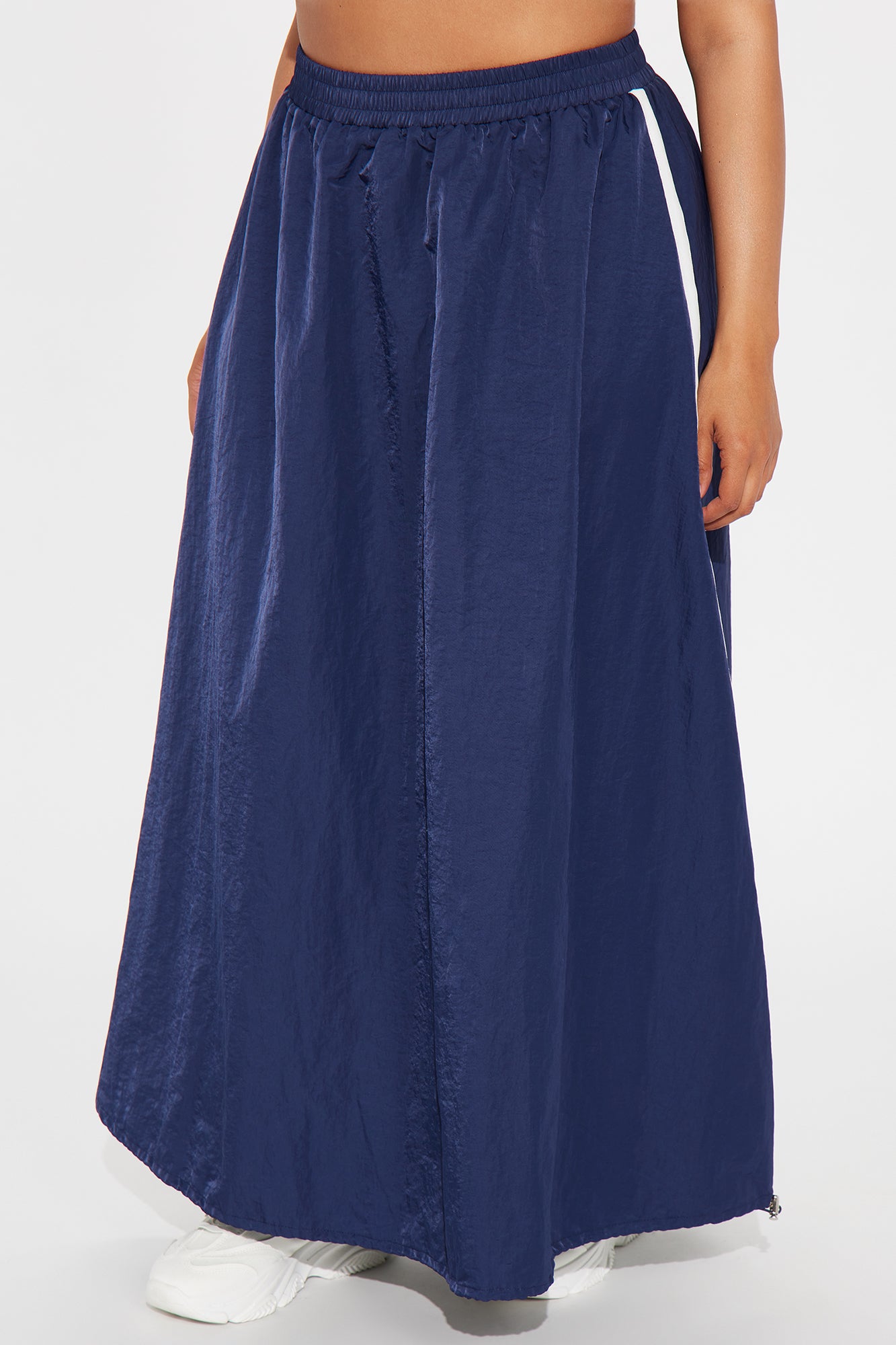 Nadia Windbreaker Maxi Skirt - Navy/combo - Image 5