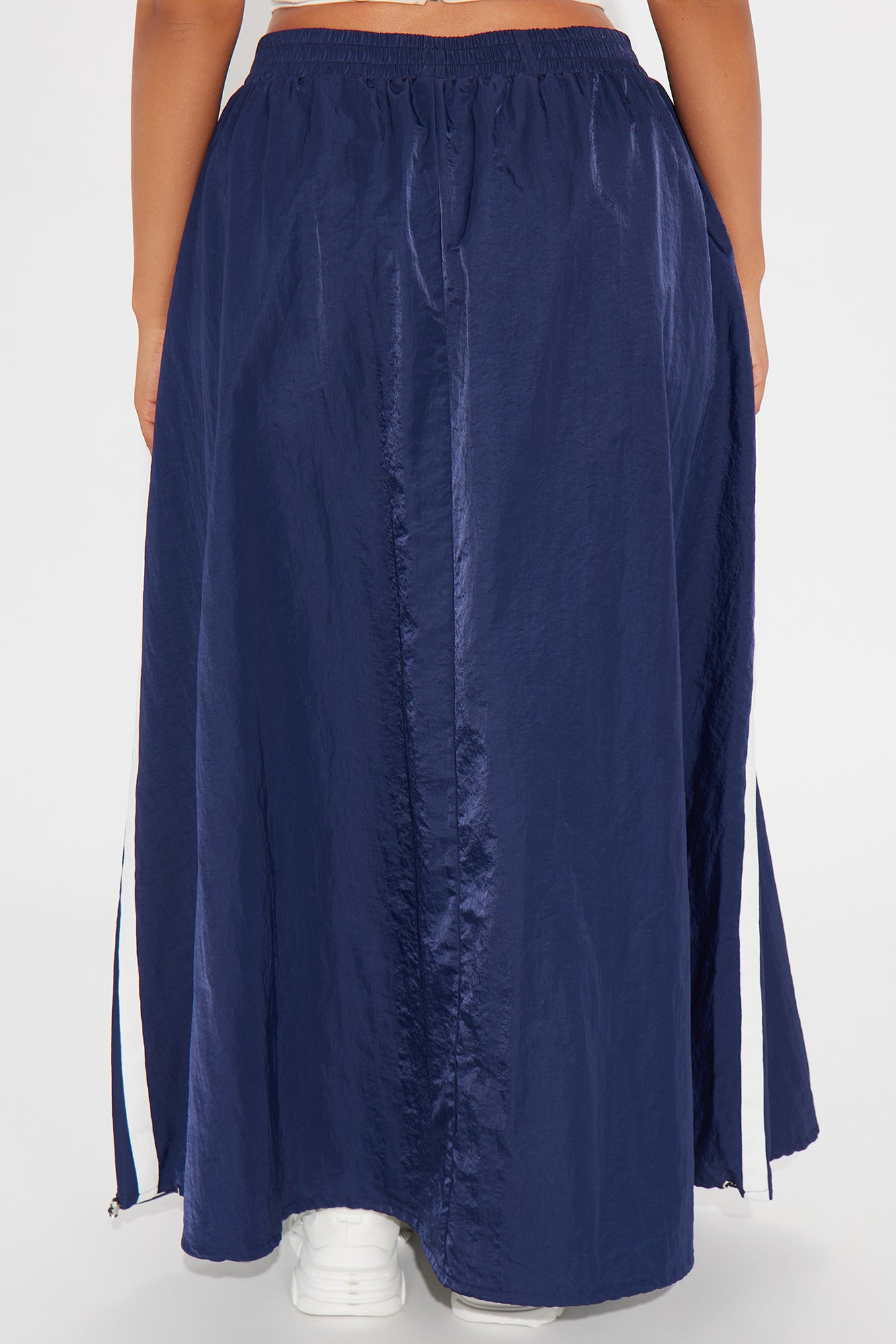 Nadia Windbreaker Maxi Skirt - Navy/combo - Image 6
