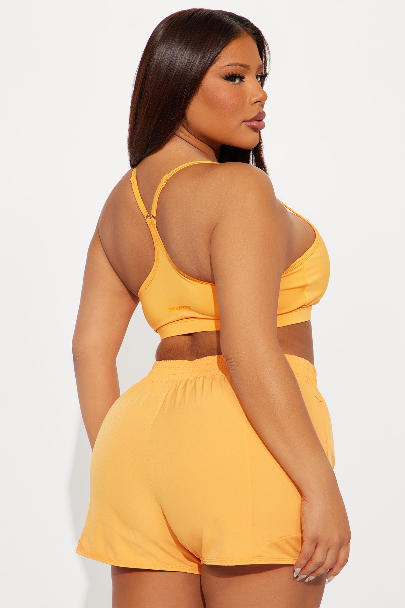 Outer Glow Elevate Sports Bra - Tangerine - Image 8