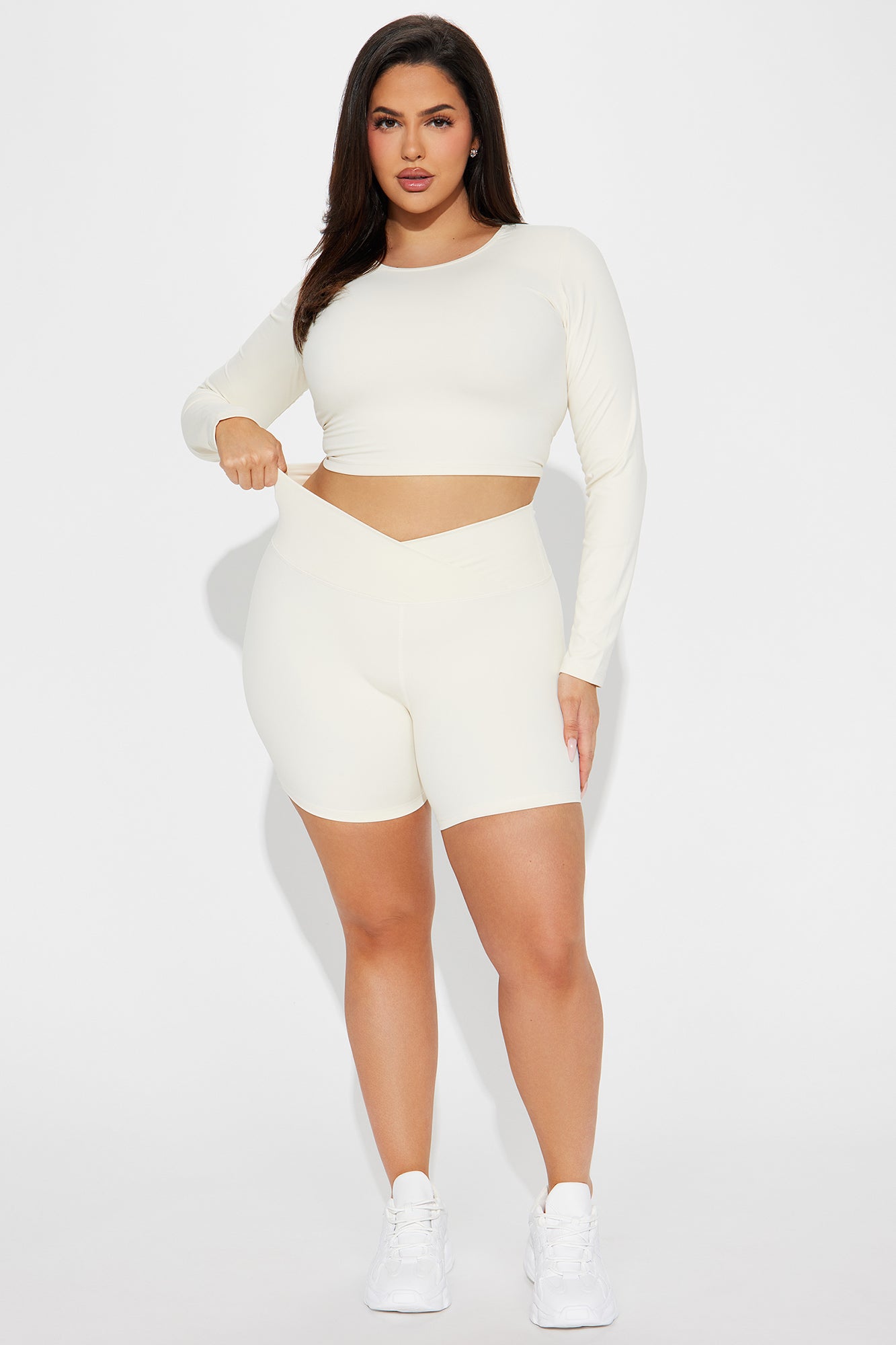 Keep The Peace Active Set - Cream - Image 5