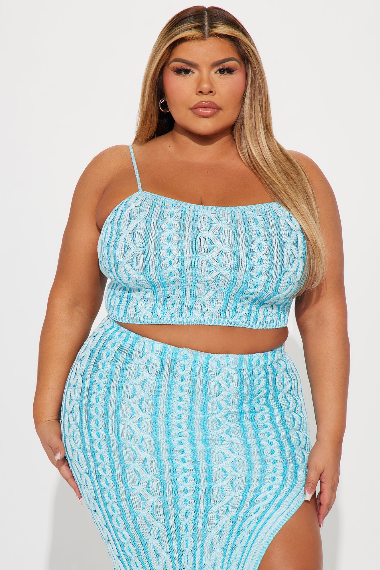 Vacation Lover Skirt Set - Blue - Image 5