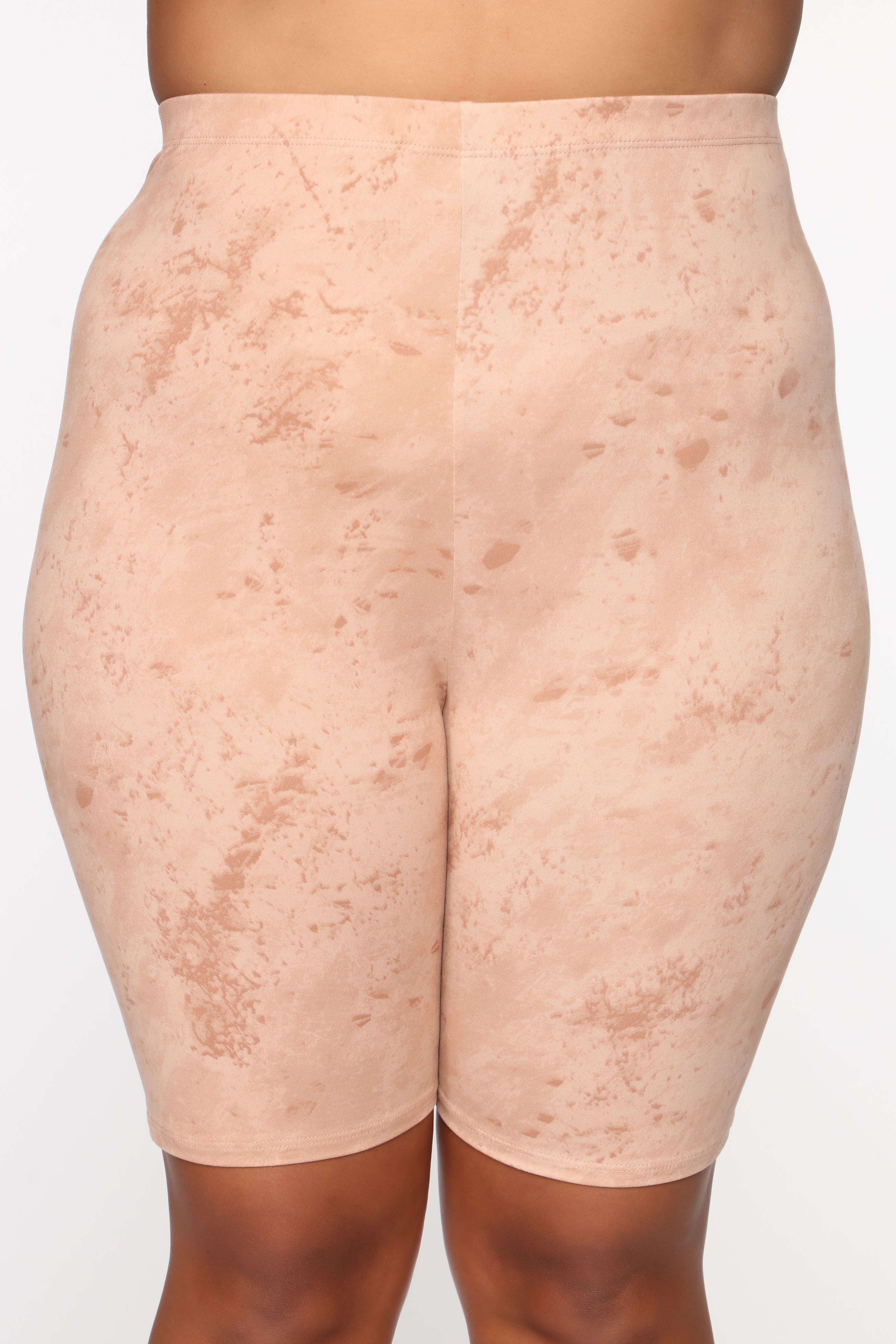 Chelsea Biker Short Set - Taupe - Image 15