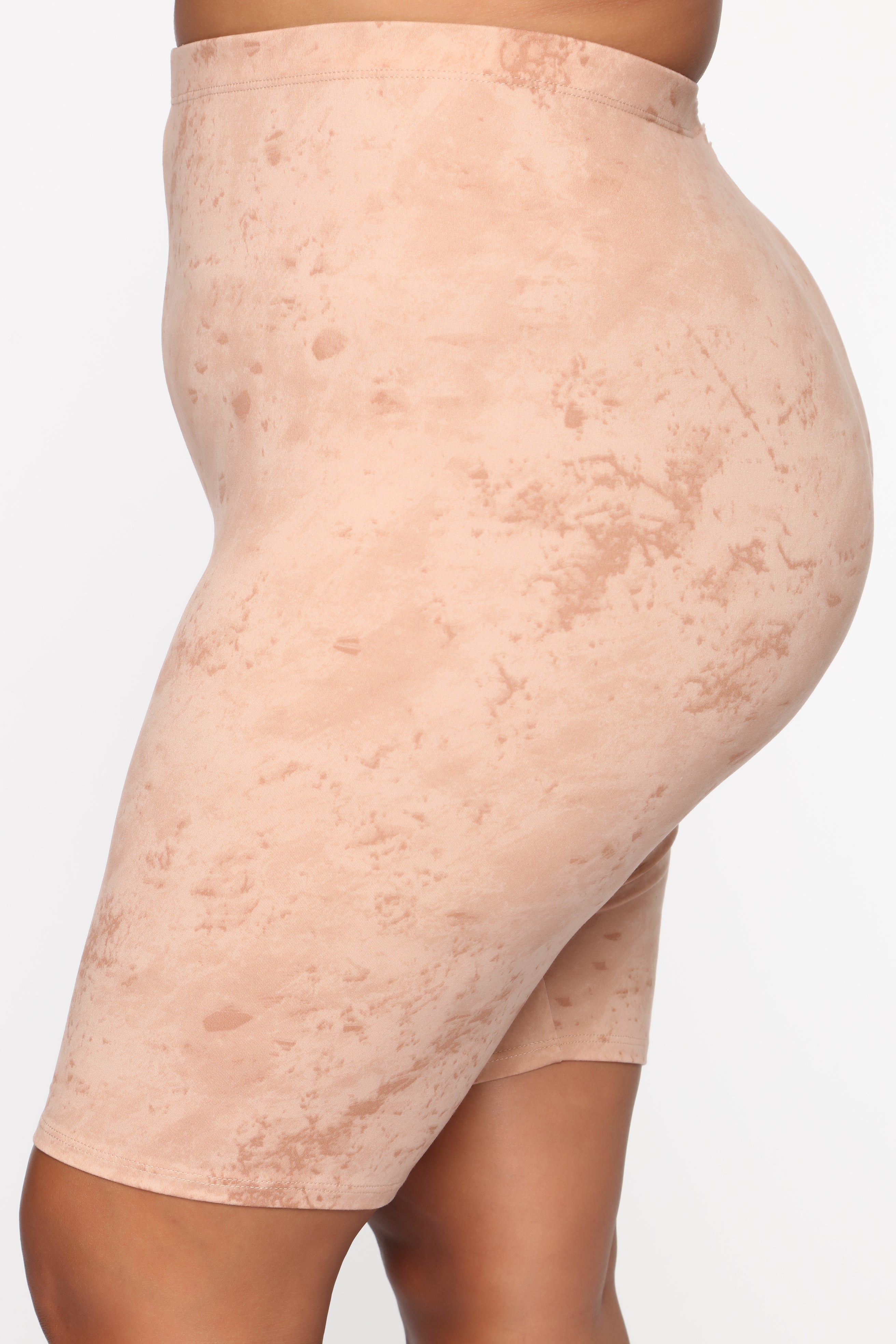 Chelsea Biker Short Set - Taupe - Image 16