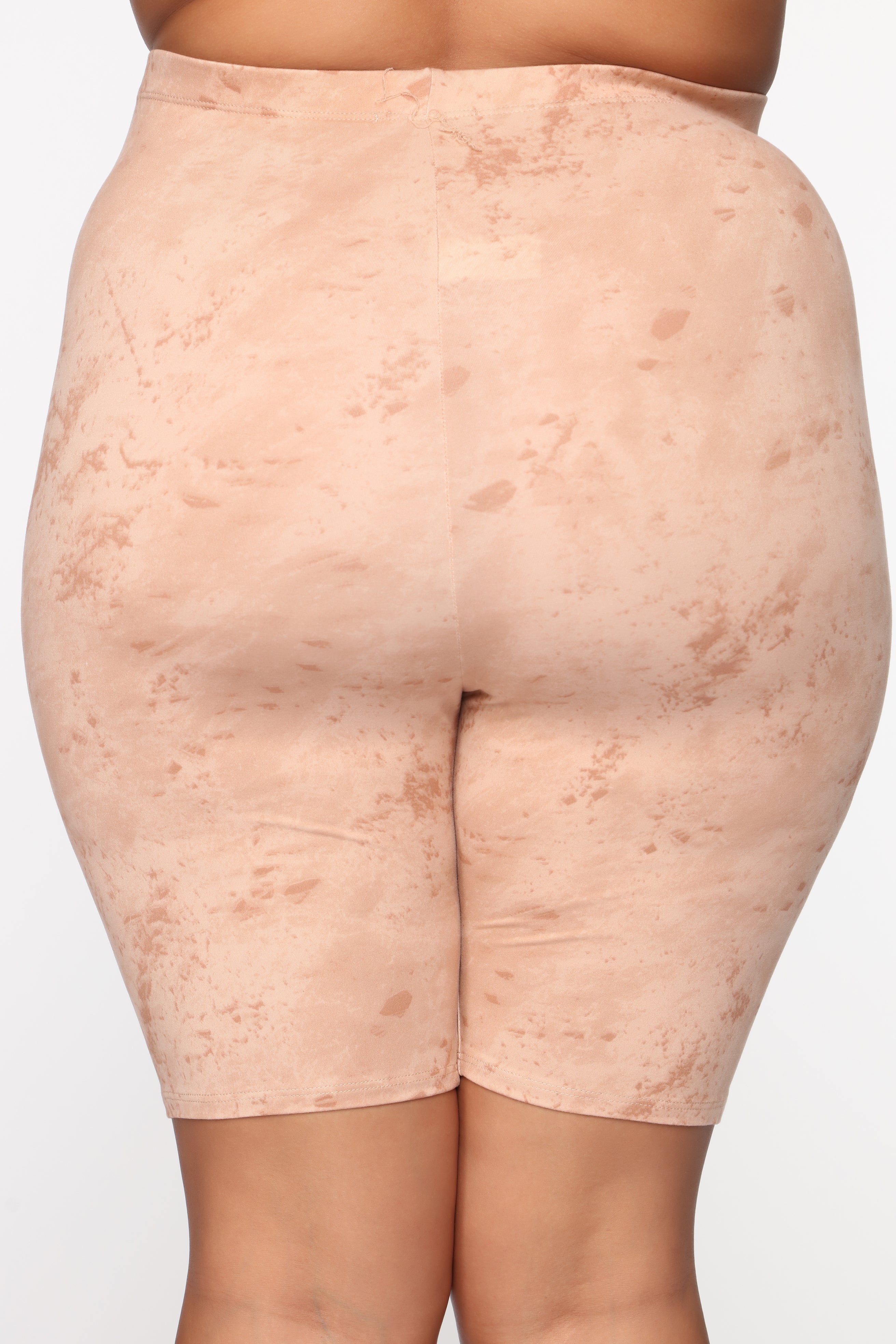 Chelsea Biker Short Set - Taupe - Image 17