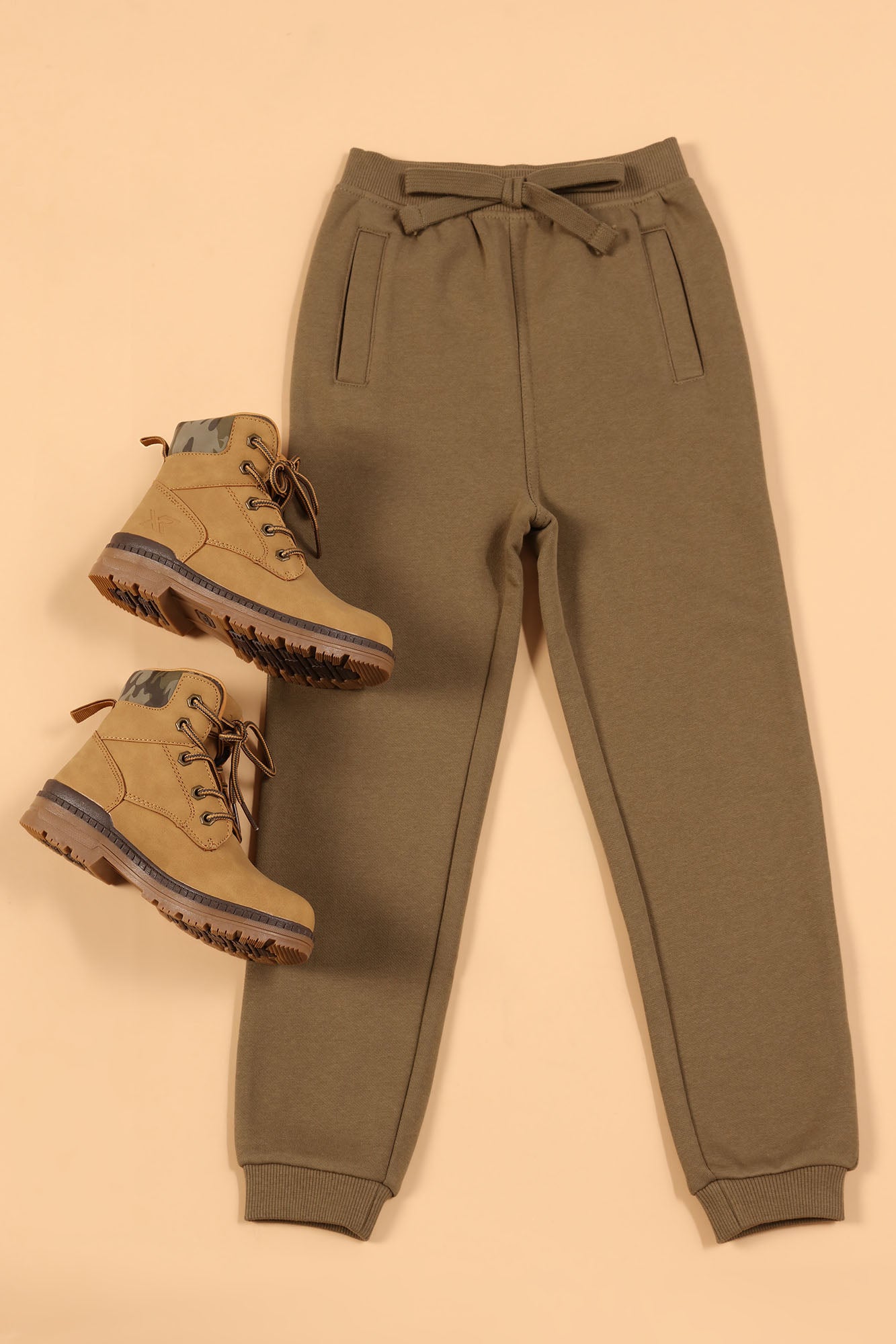 Mini Stole Your Toys Oversized Jogger - Olive - Image 8