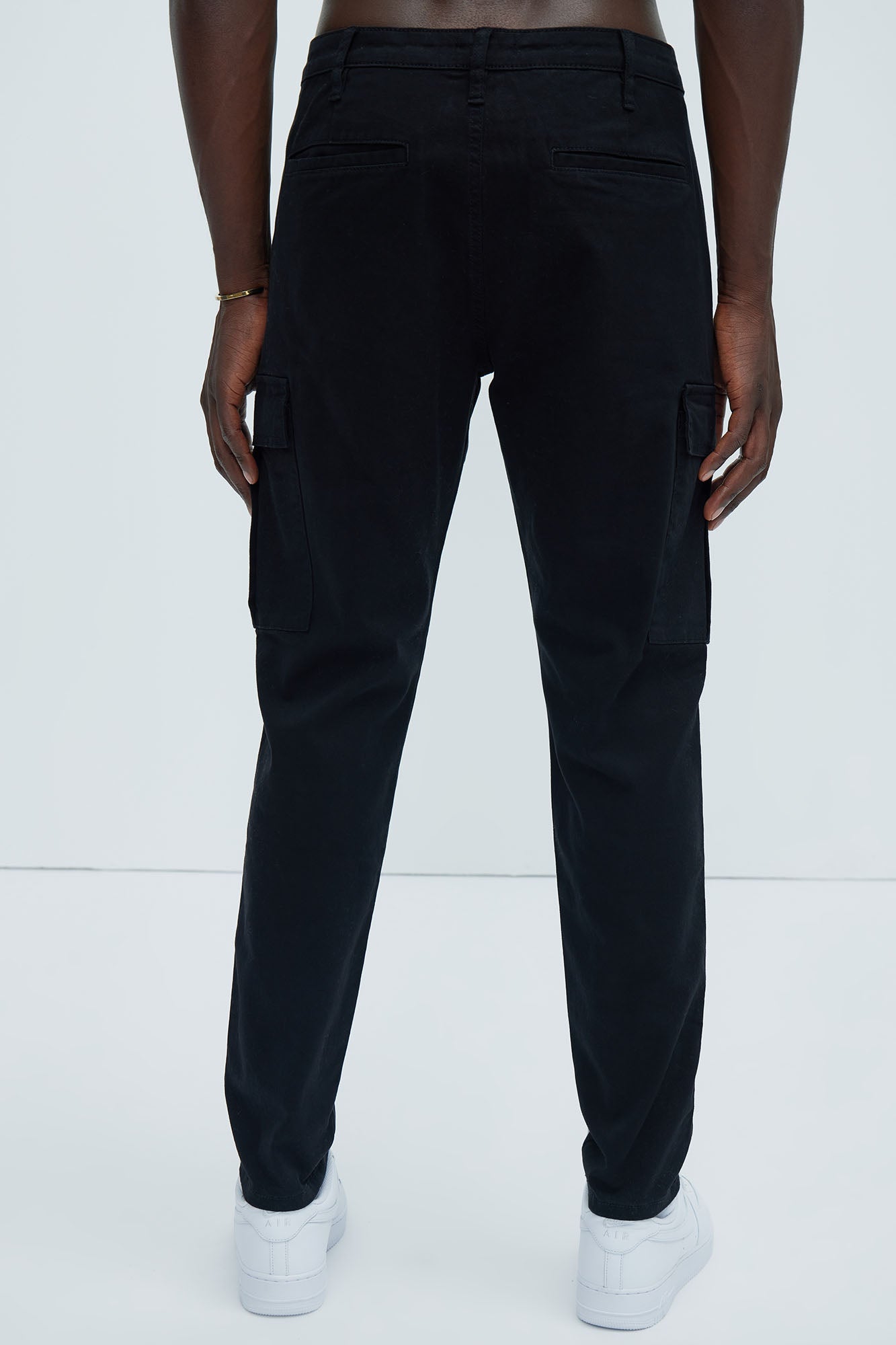 Kyle Slim Cargo Pants - Black - Image 5