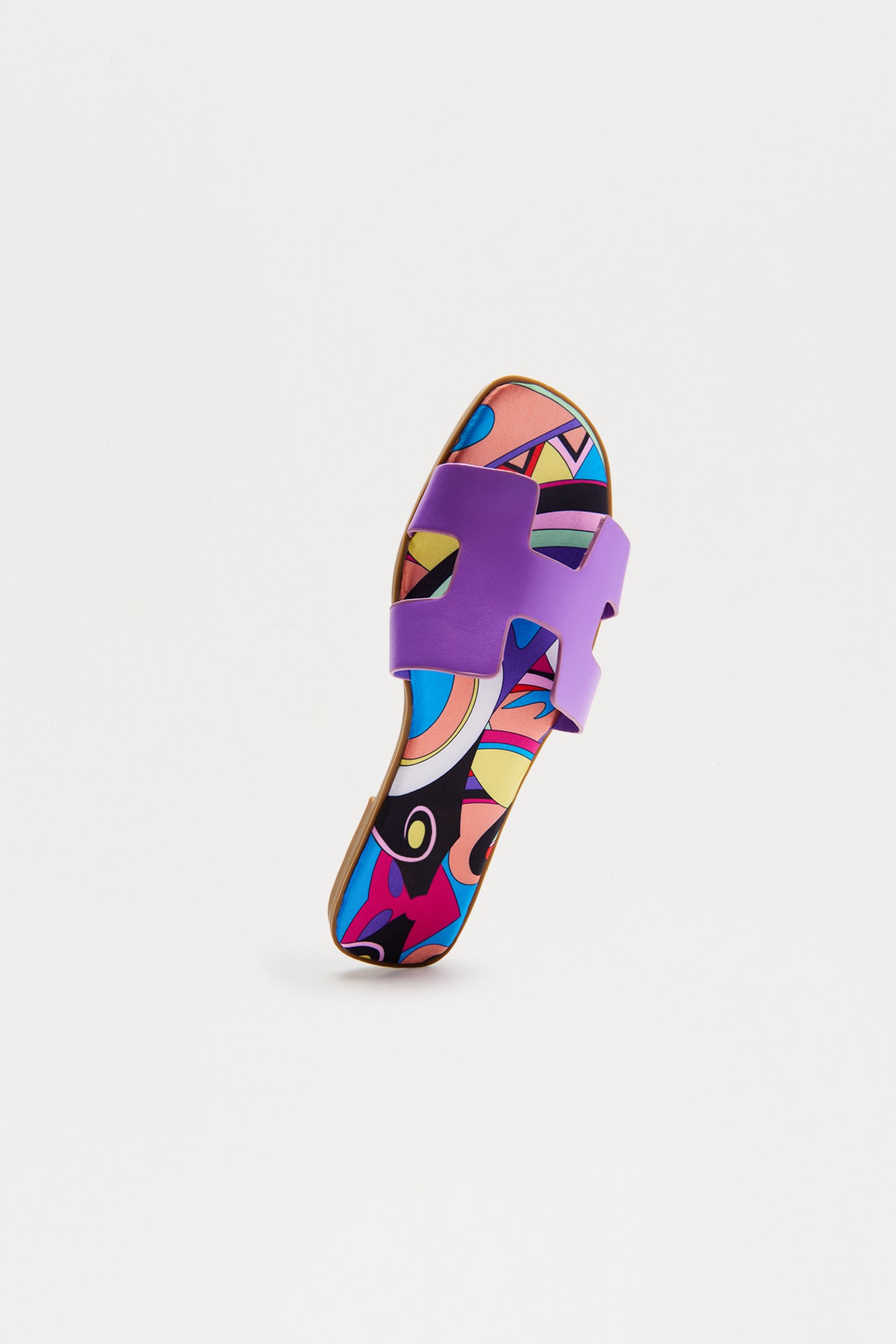Blitz Slip On Sandals - Purple - Image 3