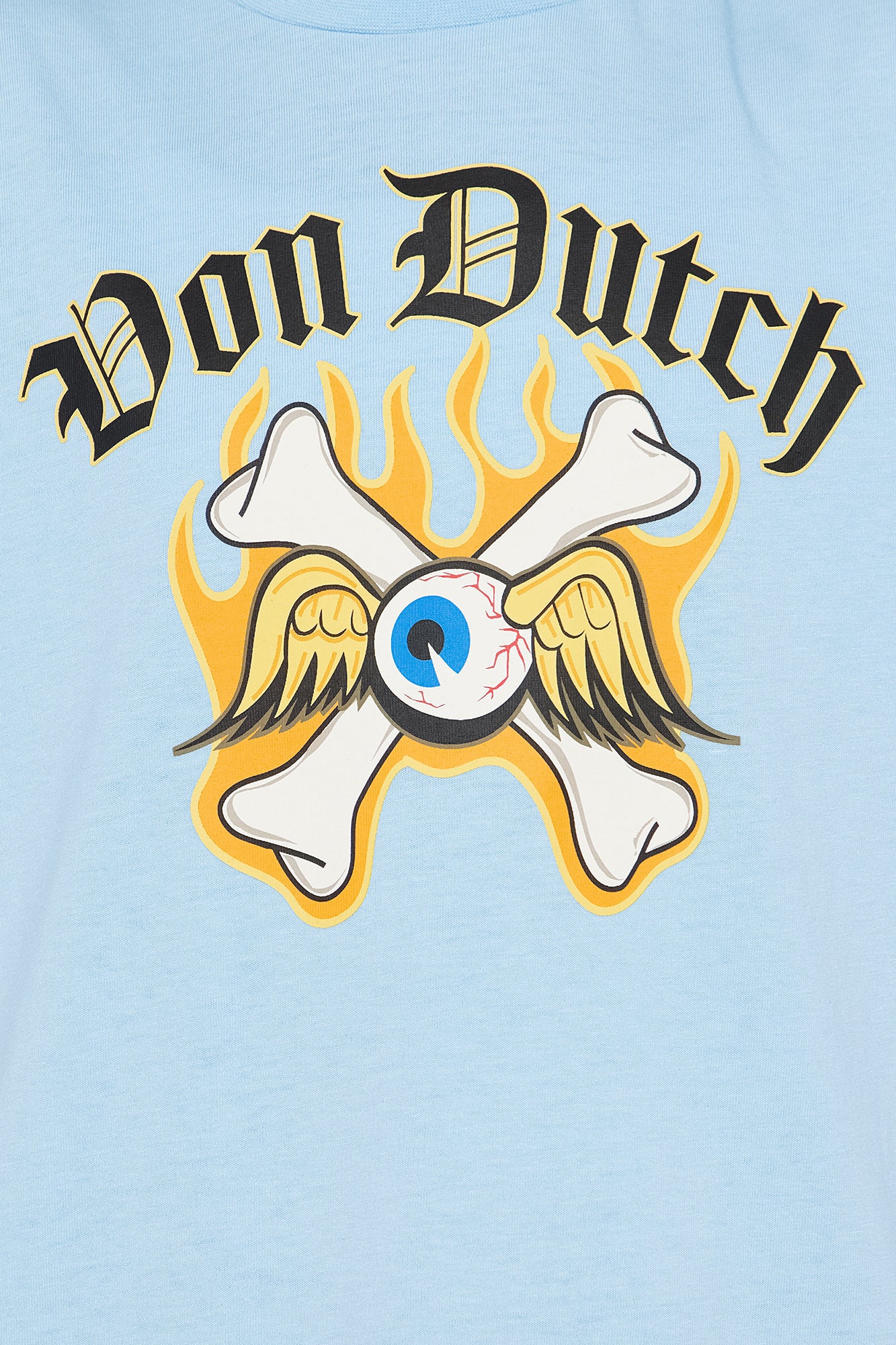 Mini Von Dutch Bone Oversize Tee - Blue - Image 3