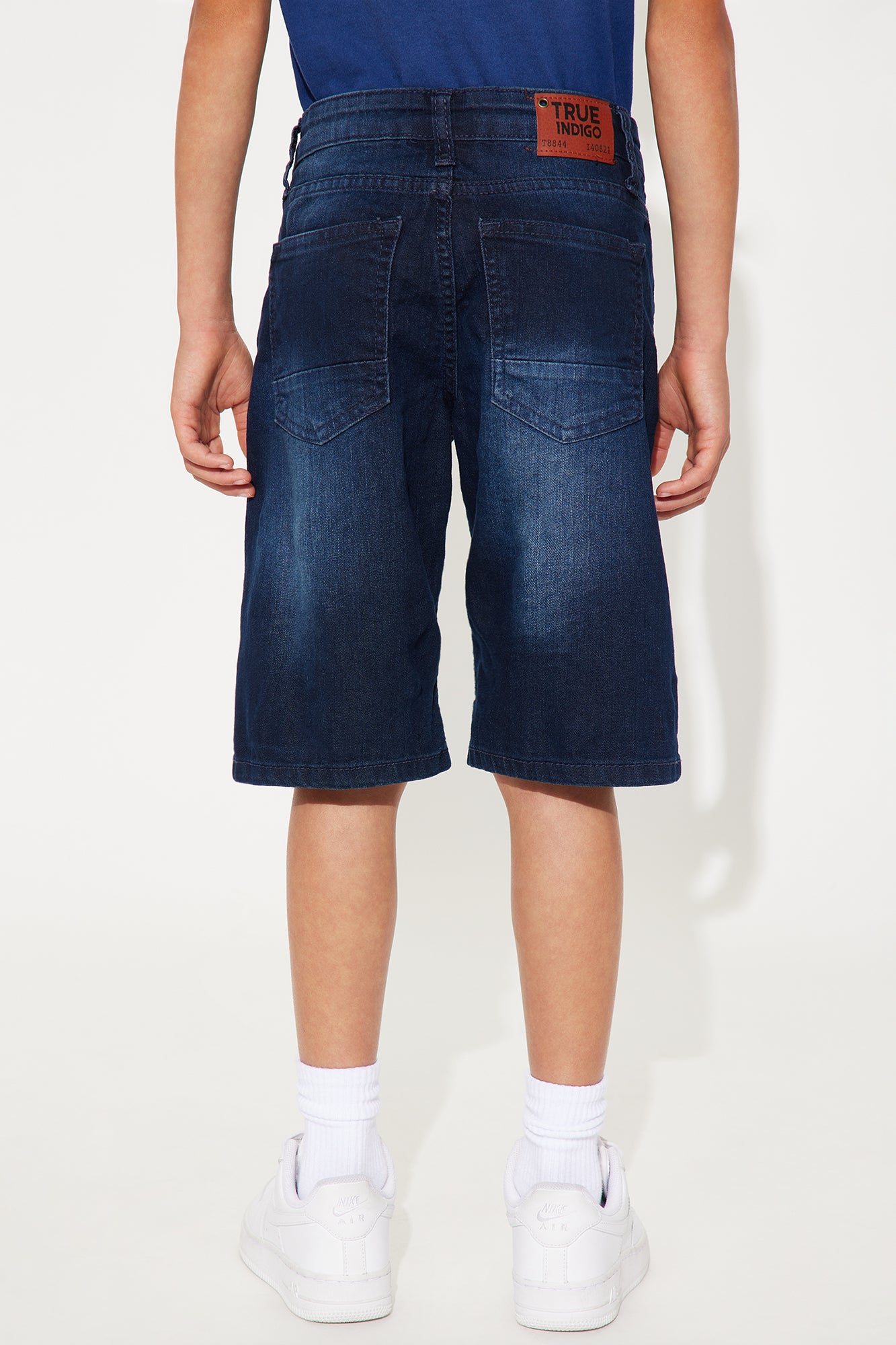 Mini In The Summer Denim Shorts - Indigo - Image 3