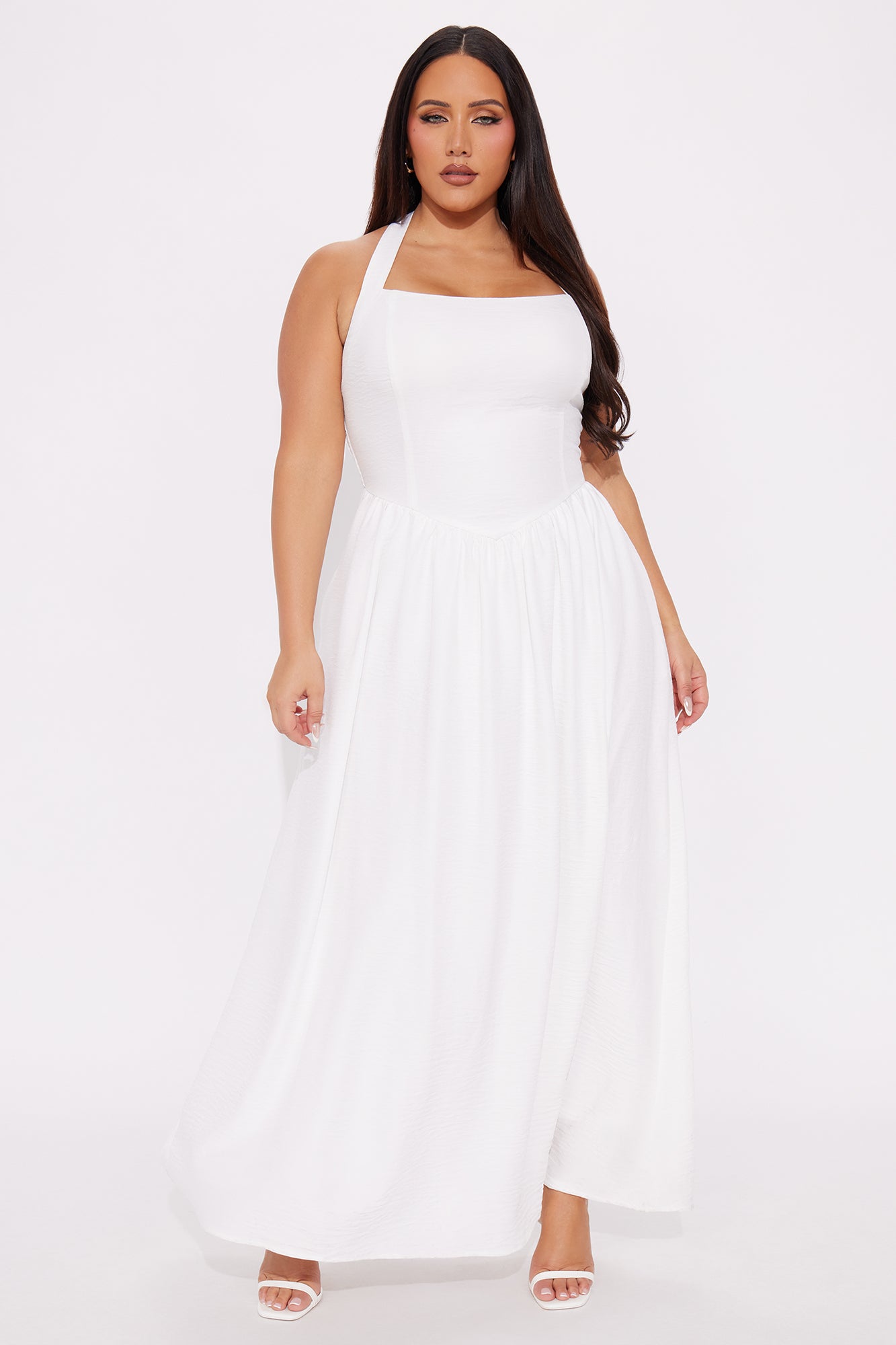 Fullest Potential Maxi Dress - White - Image 4