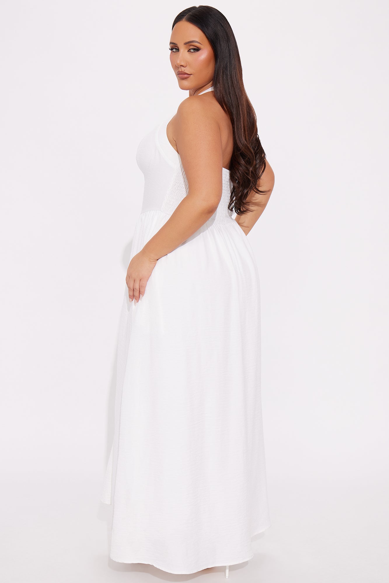 Fullest Potential Maxi Dress - White - Image 6