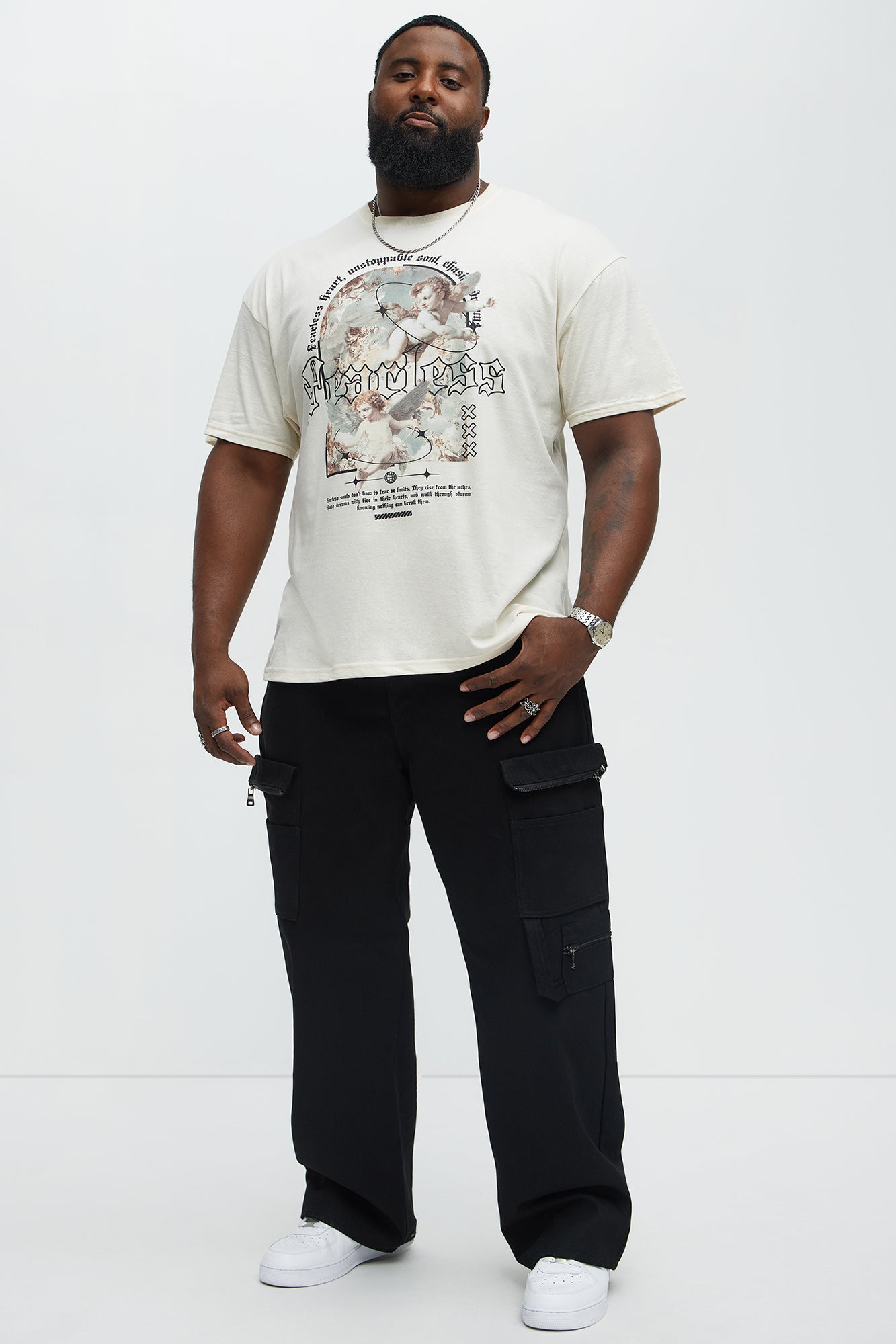 Fearless Divinity Short Sleeve Tee - Natural - Image 5
