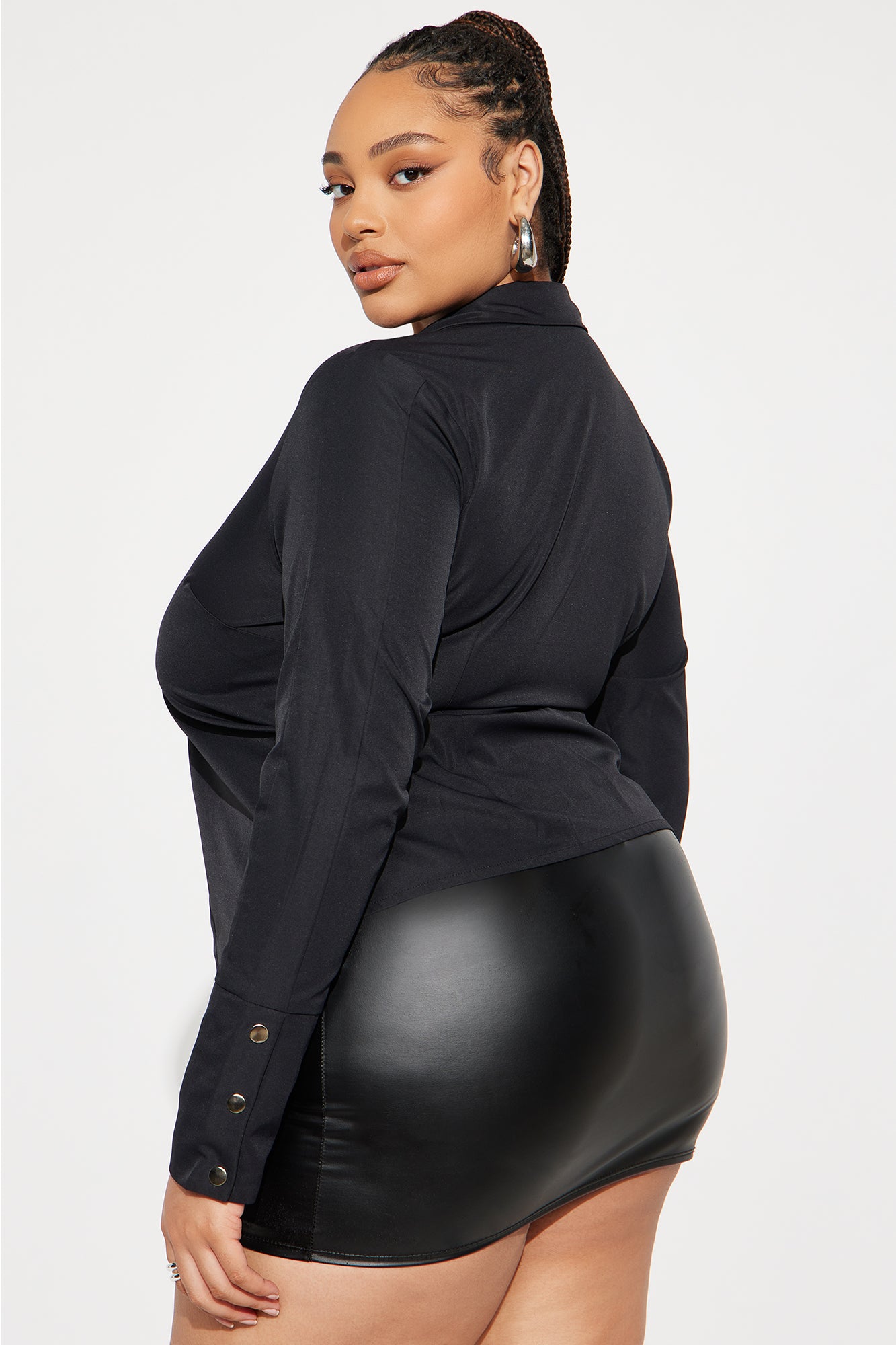 Keynote Long Sleeve Top - Black - Image 7