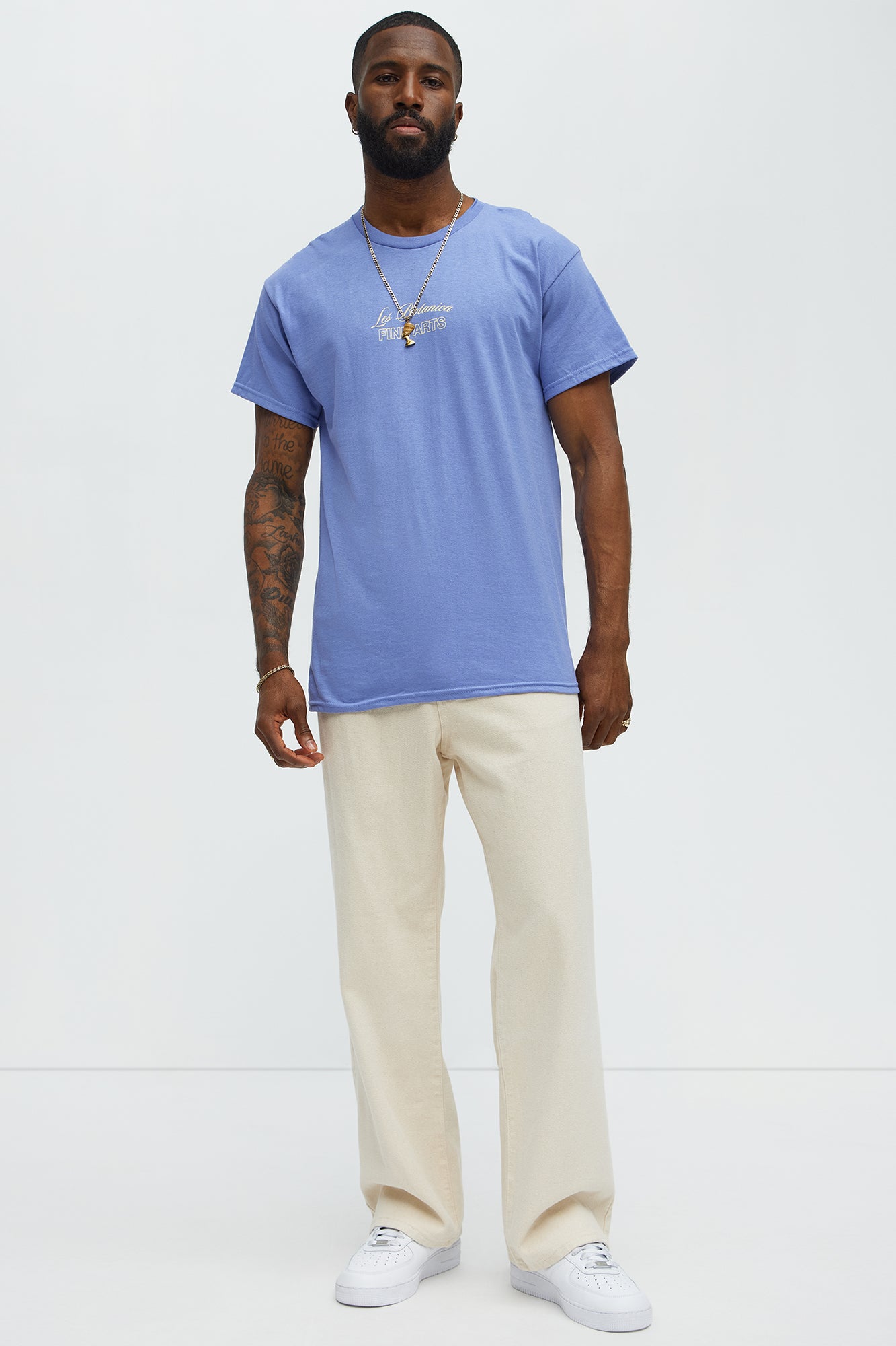 Les Botanica Fine Arts Short Sleeve Tee - Orchid - Image 3
