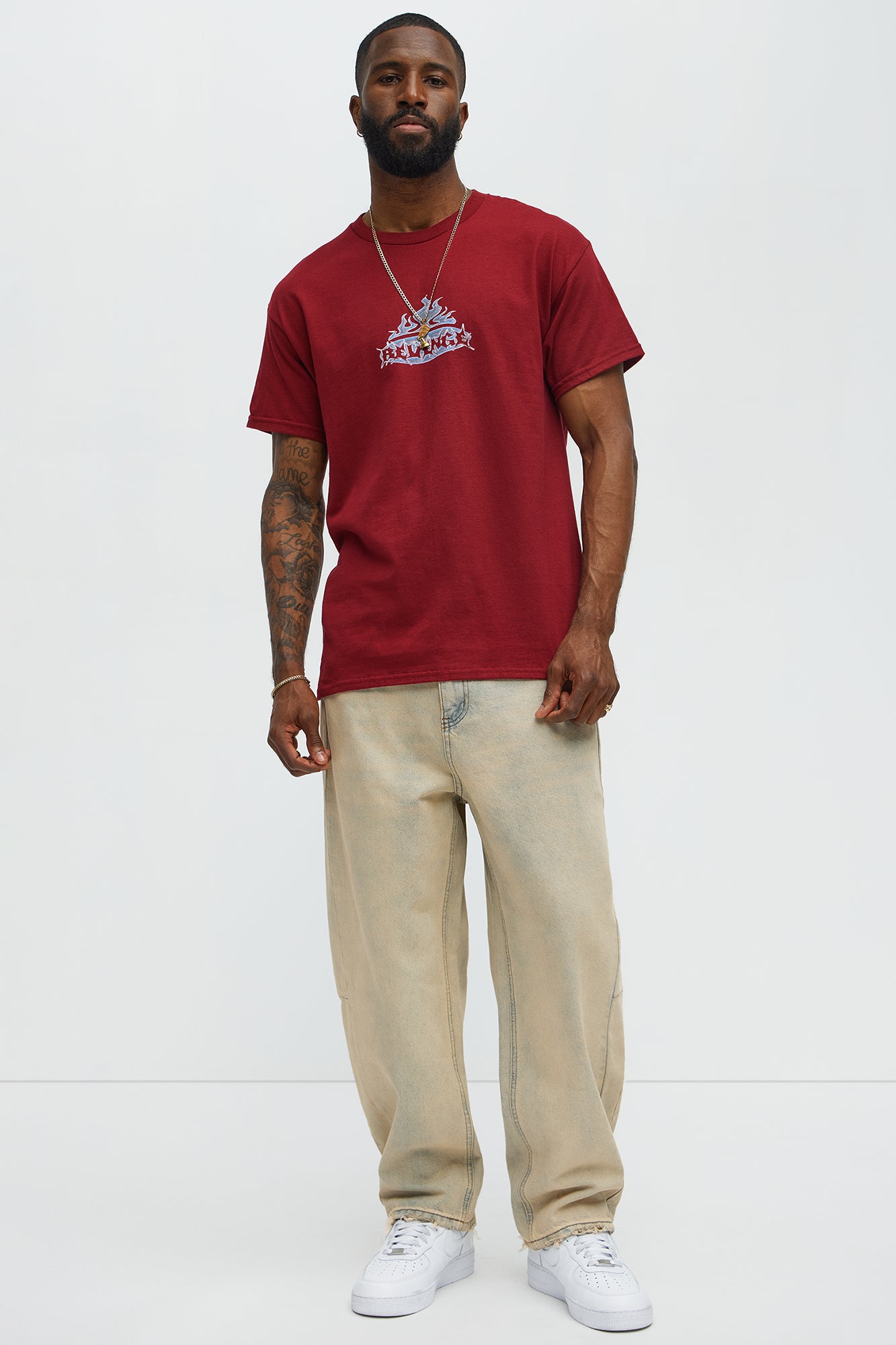 Vengeance Runs Deep Short Sleeve Tee - Red - Image 3