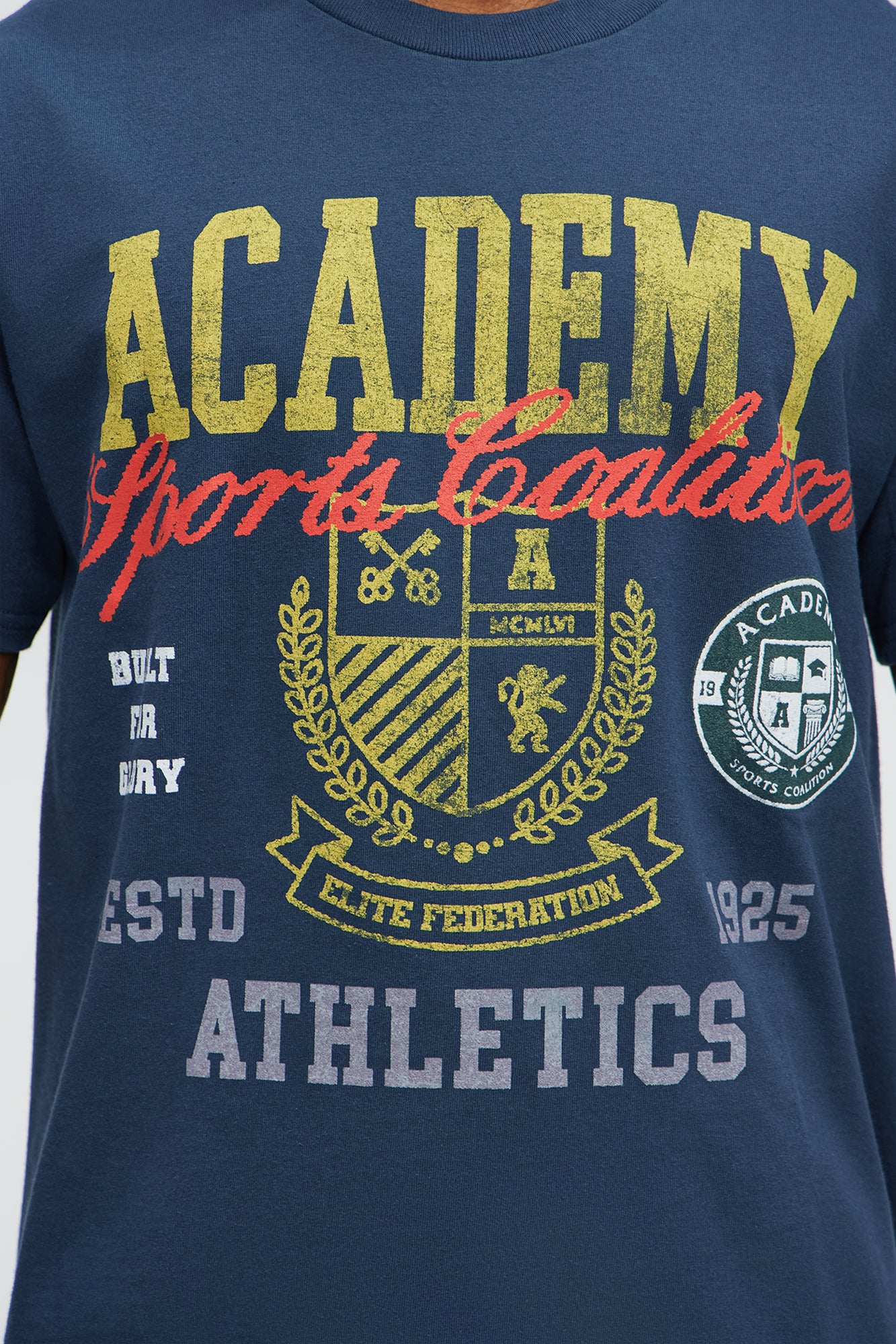 Academy Athletics Short Sleeve Tee - Blue - Image 3