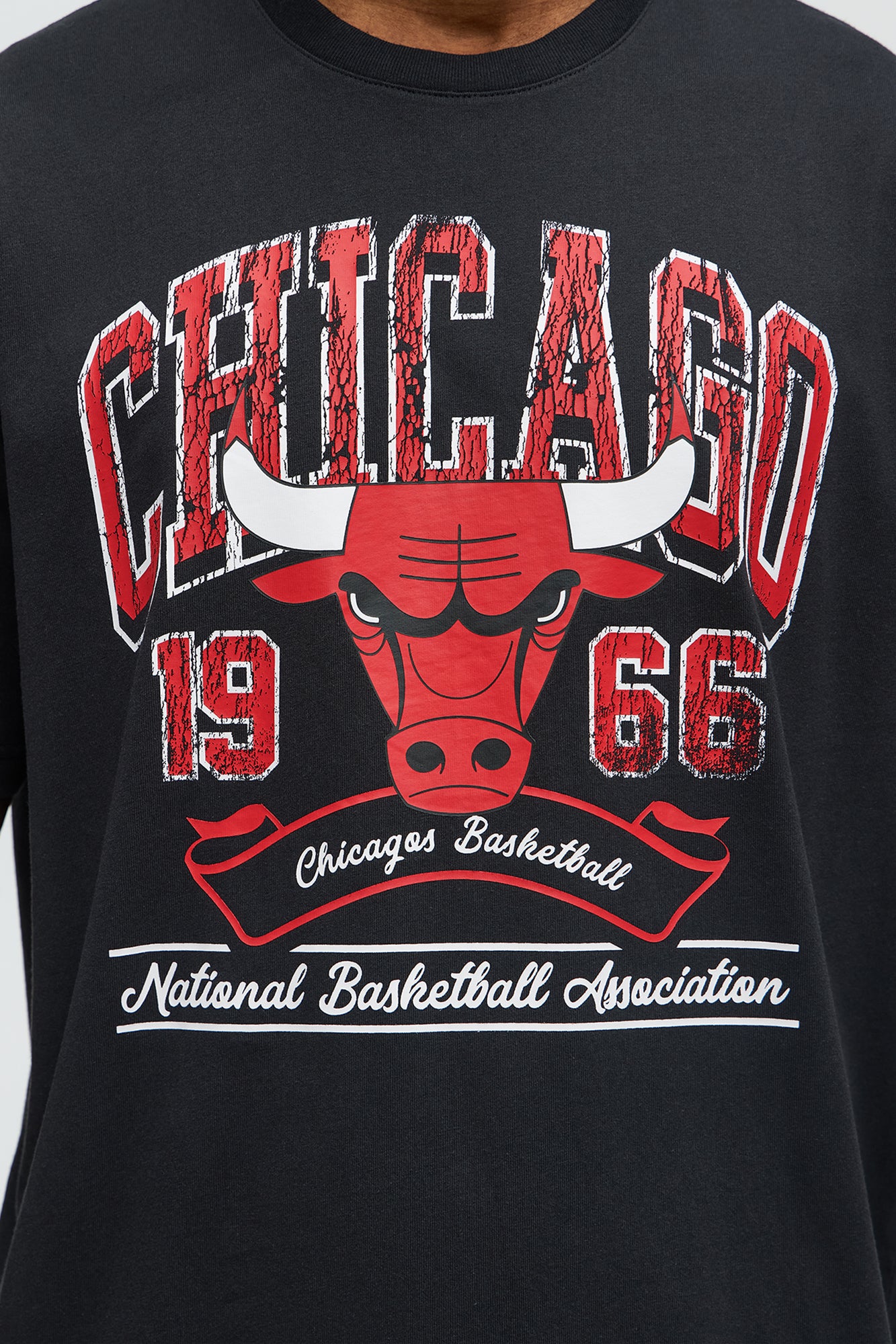 Bulls Fresh Short Sleeve Tee - Black - Image 3