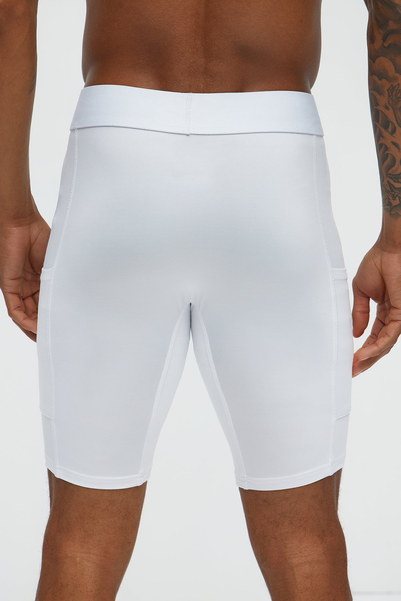 Vital Base Layer Compression Short - White - Image 6