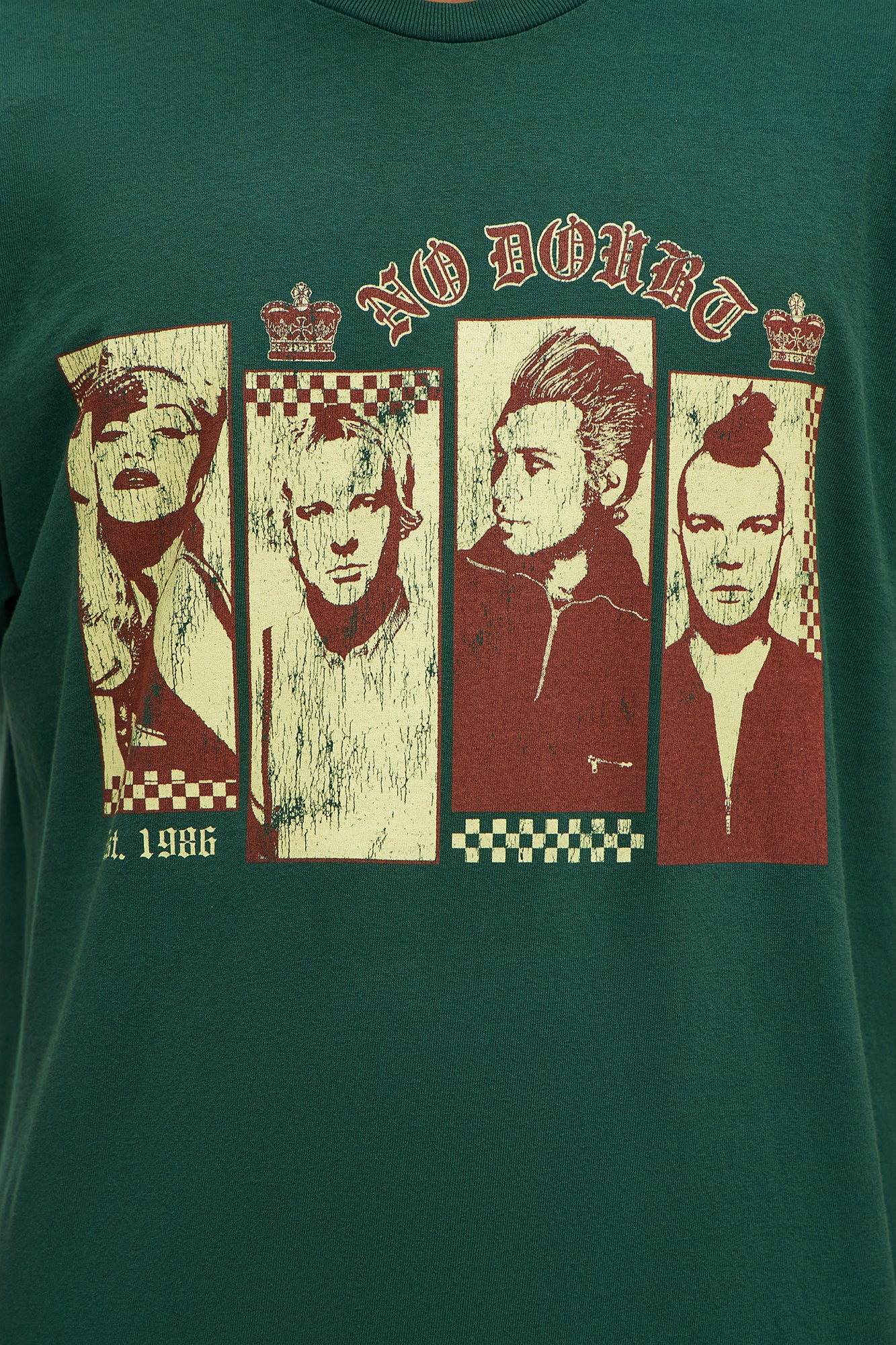 No Doubt Hella Good Short Sleeve Tee - Hunter Green - Image 3