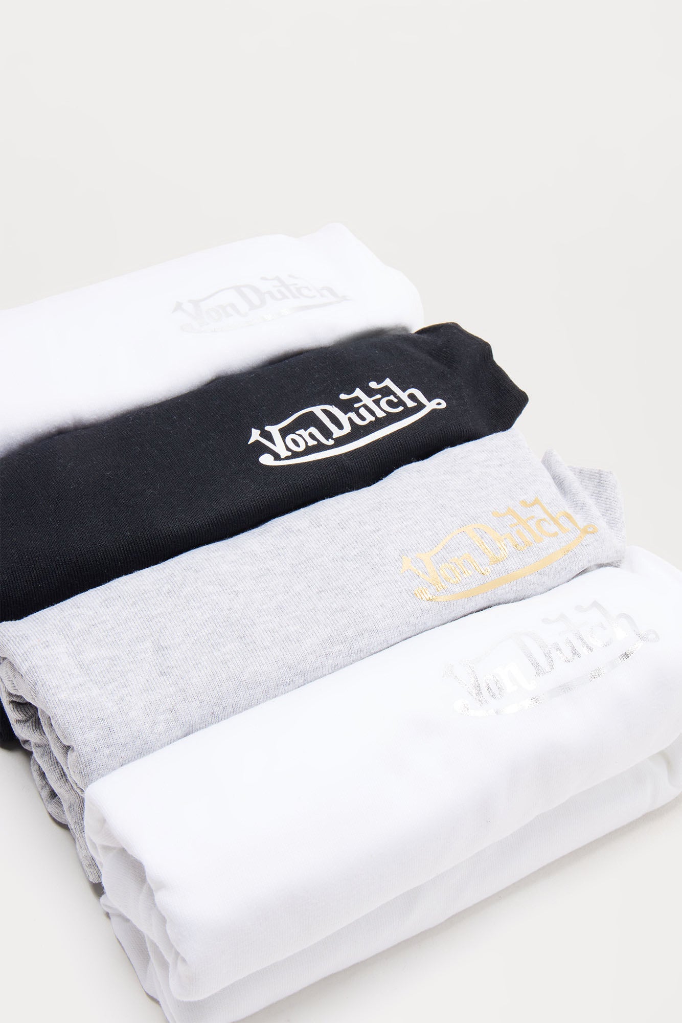 4 Pack Of Von Dutch Tees - Multi Color - Image 3