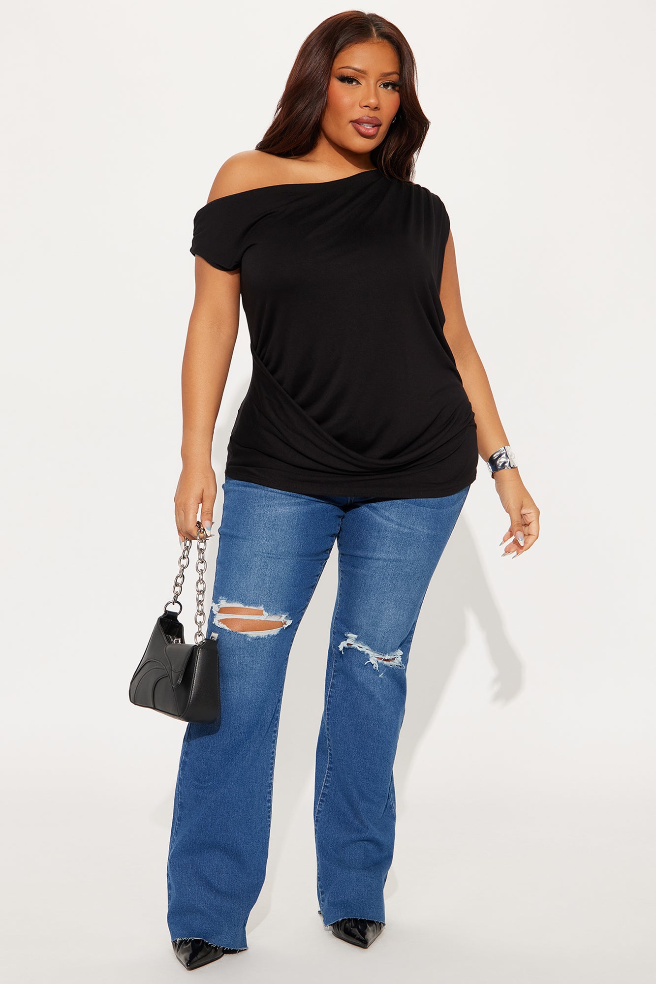 All Yours Curvy Stretch Bootcut Jean - Medium Wash - Image 4