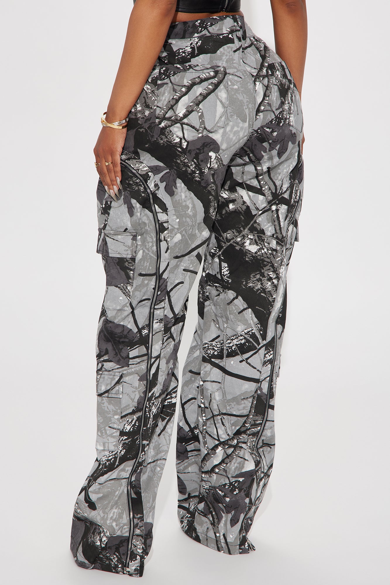Had You Fooled Tree Camo Pant - Grey/combo - Image 3