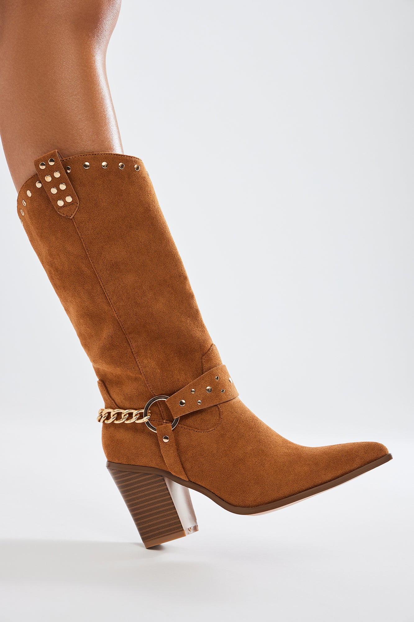Same Old Ways Cowboy Boots - Tan - Image 4