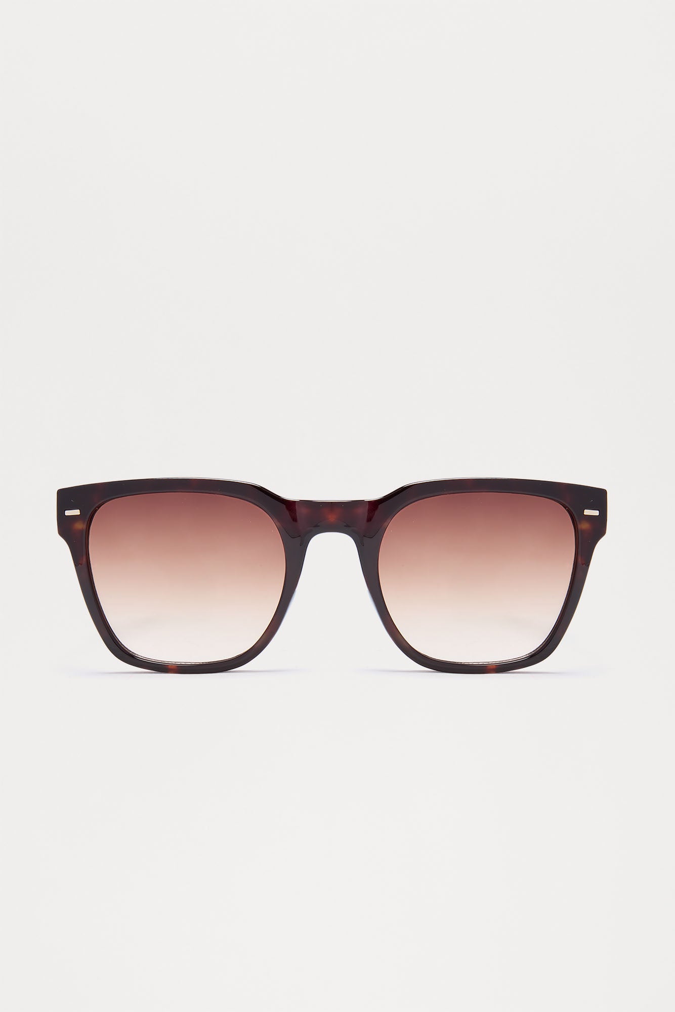 Wave Wayfarer Sunglasses - Tortoise/Brown - Image 3