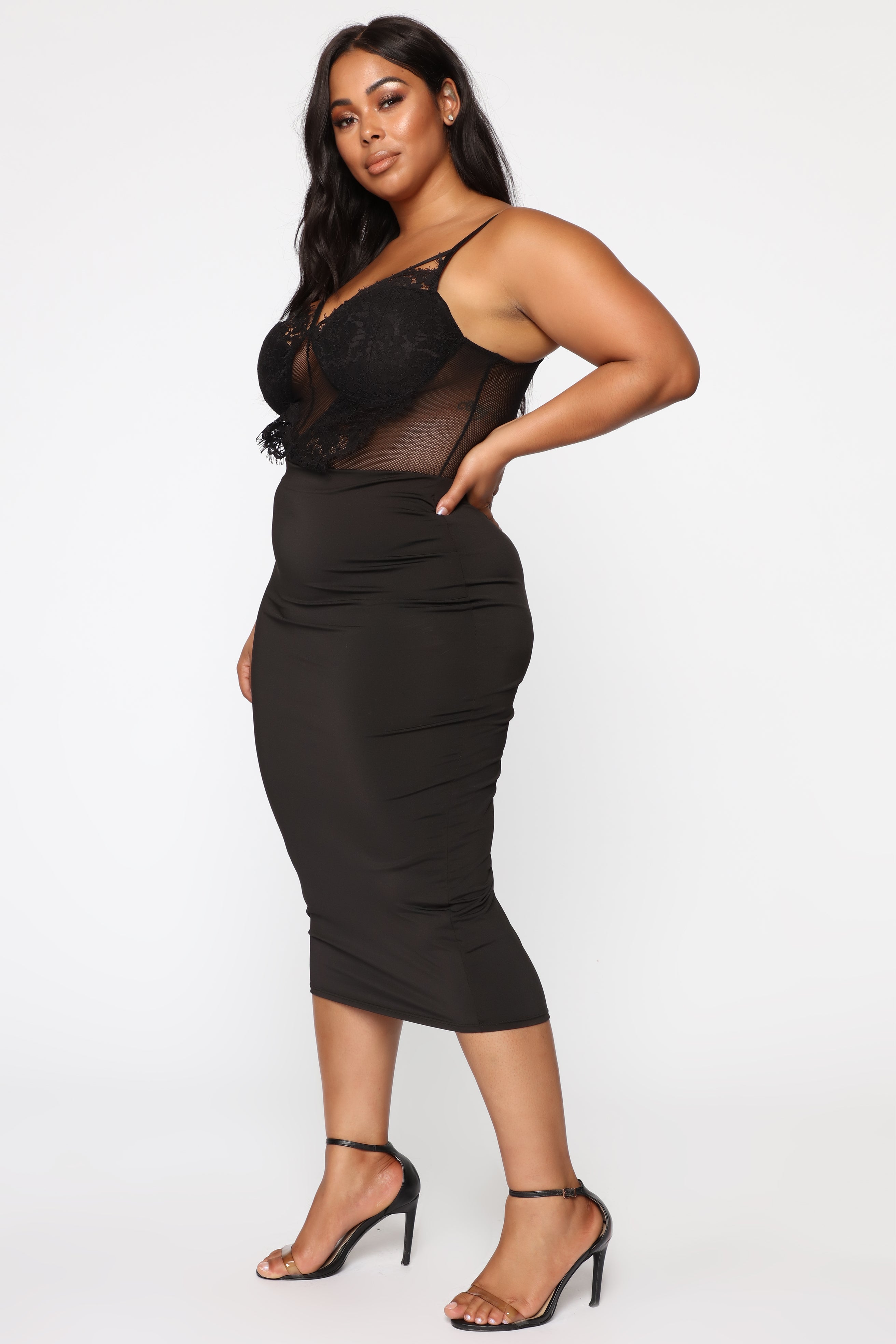 Wanderlust Lace Bodysuit - Black - Image 10
