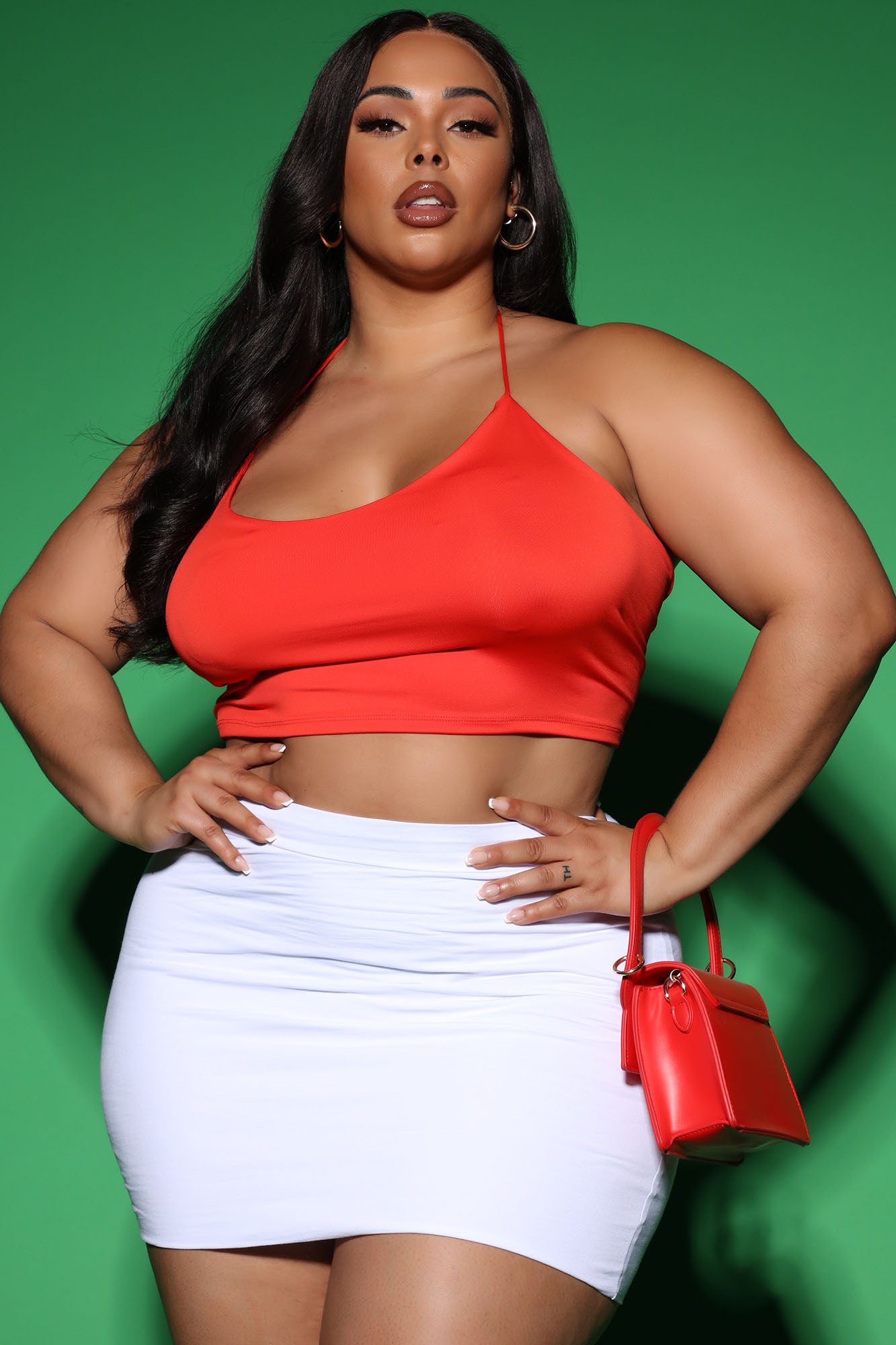 Melanie Mini Skirt - White - Image 11