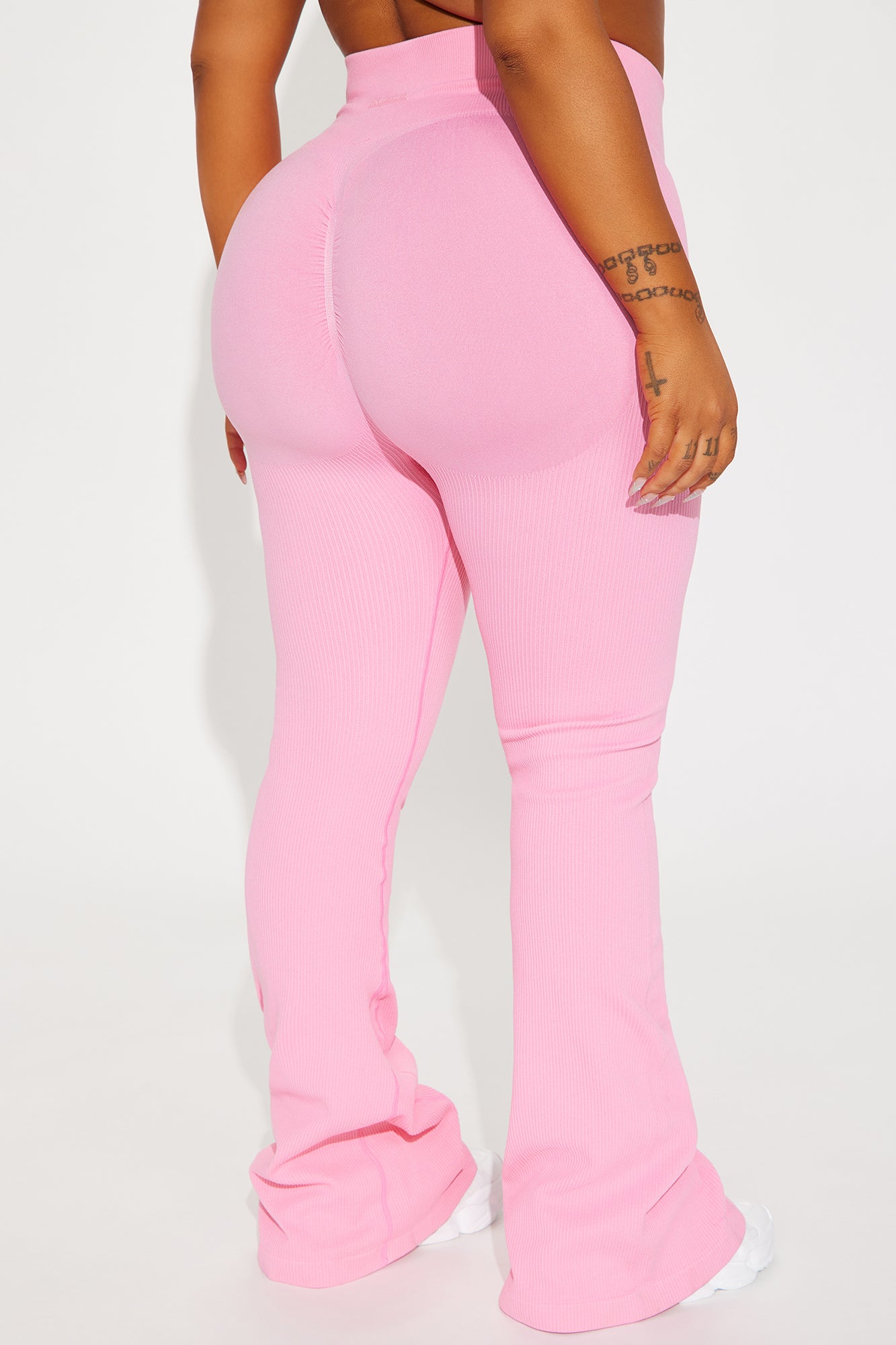Beach Body Effortless Seamless Active Yoga Pant - Bubblegum Pink - Image 7