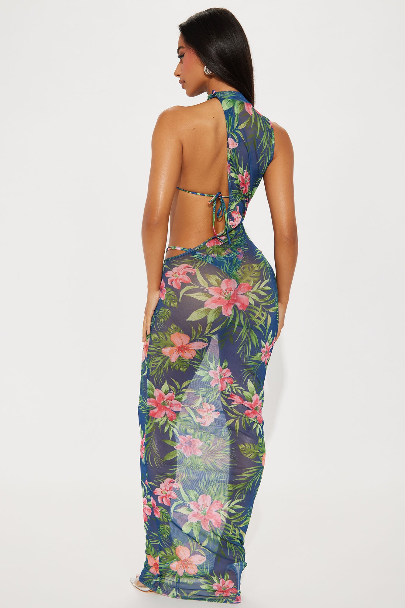 Moments In Tulum 3 Piece Sunsuit Set - Navy/combo - Image 6