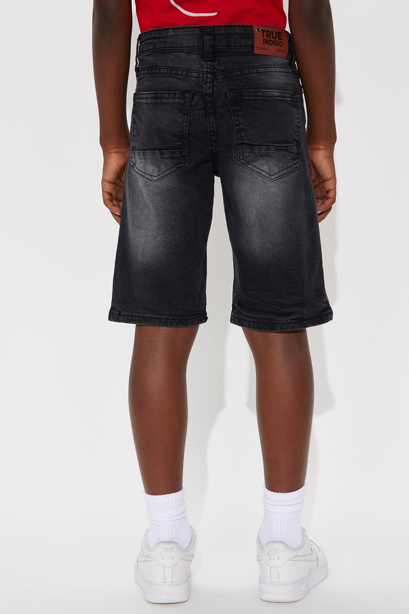 Mini That's What I Like Denim Shorts - Black - Image 3