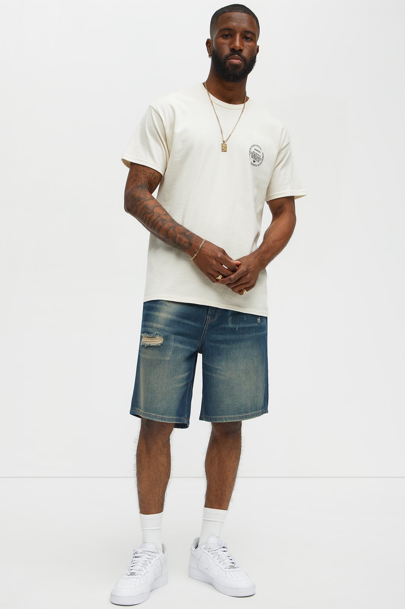Verdant Wings Short Sleeve Tee - Natural - Image 5