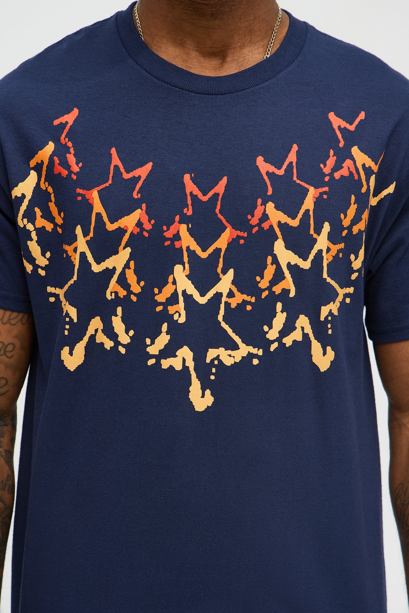 Stars Align Short Sleeve Tee - Navy - Image 3