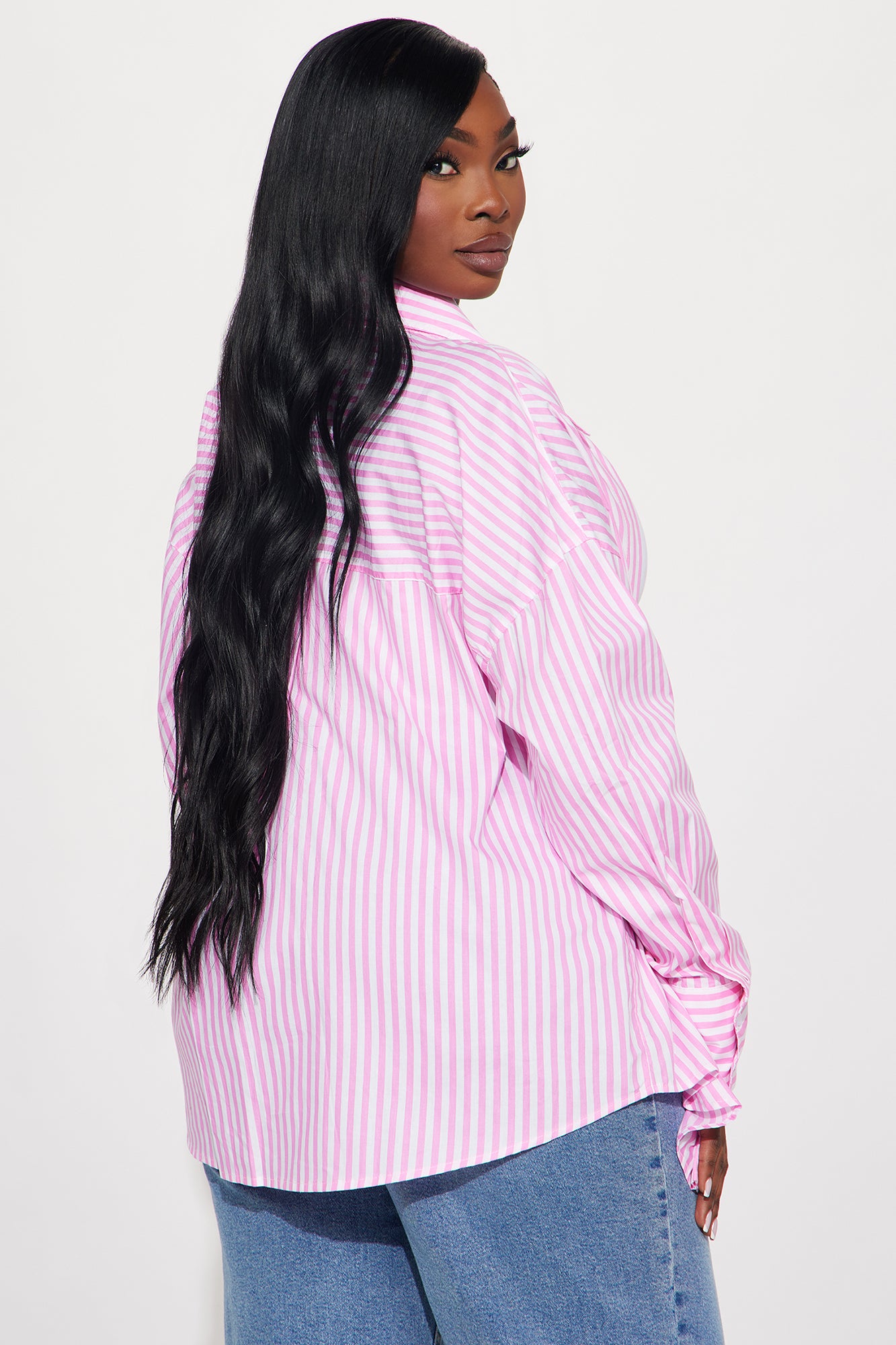 Newport Striped Shirt - Pink/combo - Image 6