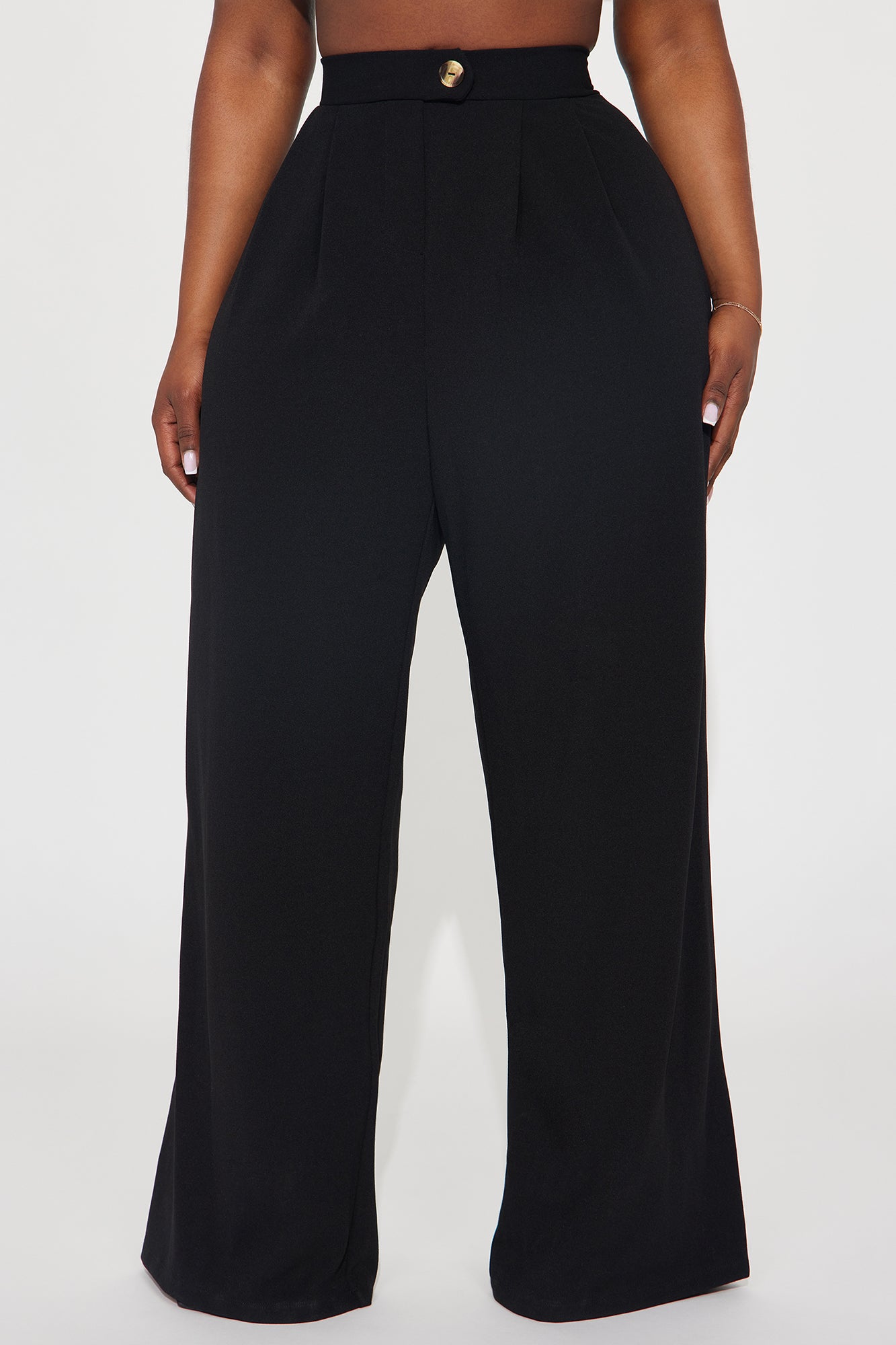 What Matters Most Wide Leg Trouser - Black - Image 5