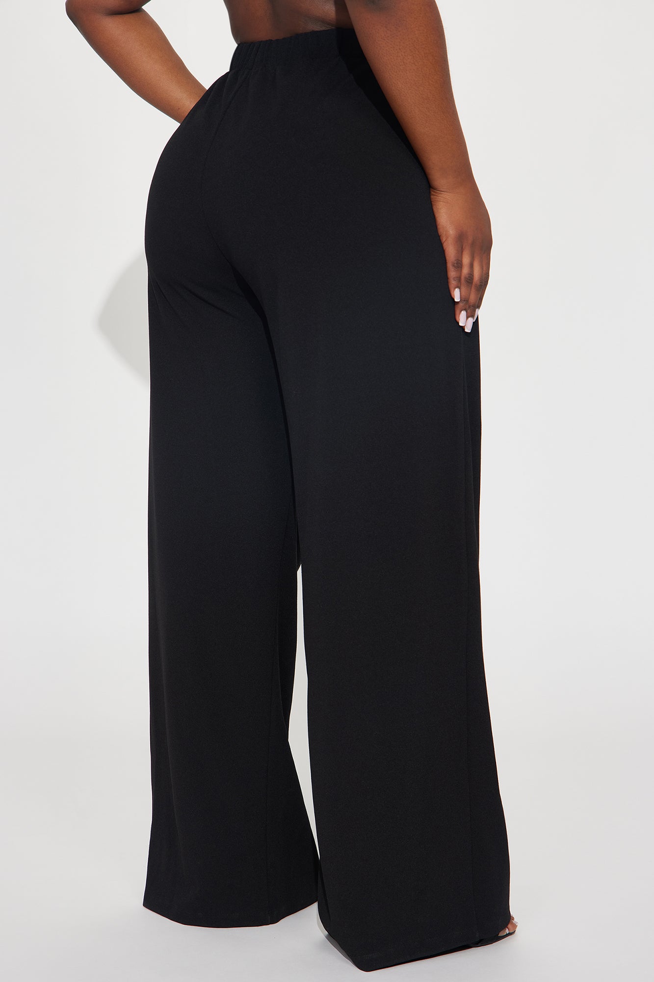What Matters Most Wide Leg Trouser - Black - Image 6
