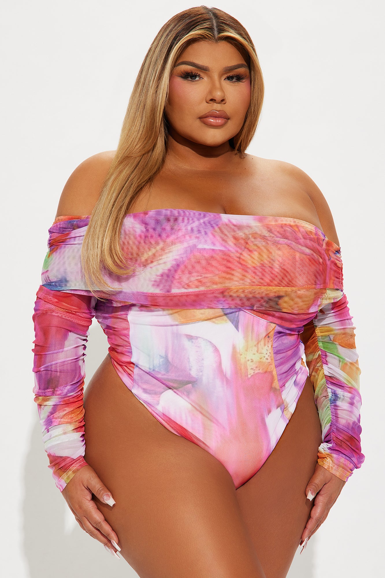 All You Need Mesh Skirt Set - Multi Color - Image 5