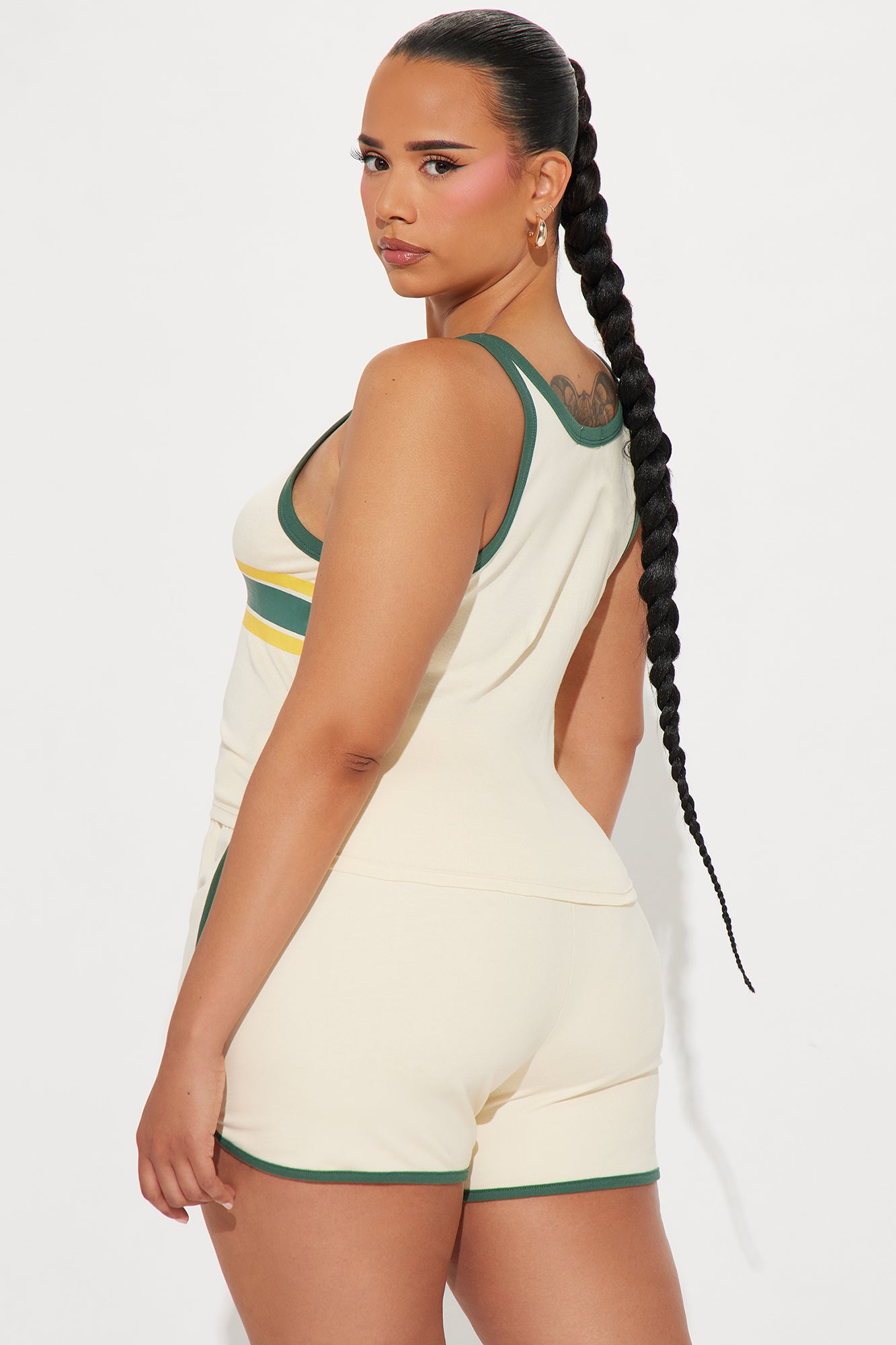 1997 Short Set - Cream/combo - Image 9