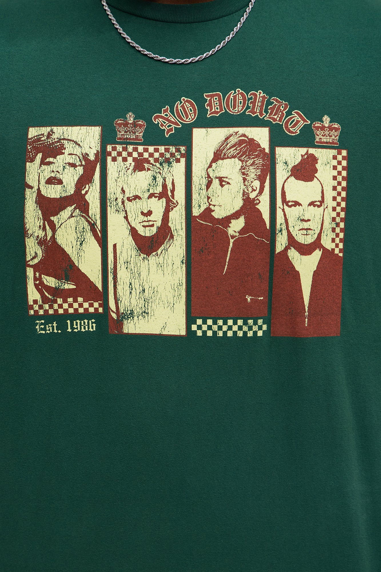 No Doubt Hella Good Short Sleeve Tee - Hunter Green - Image 6