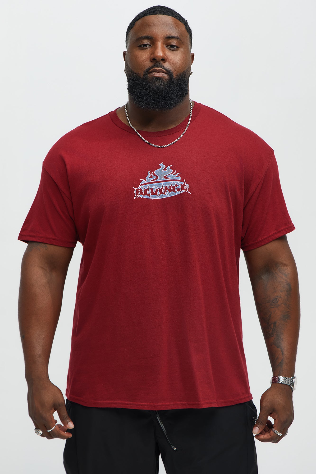 Vengeance Runs Deep Short Sleeve Tee - Red - Image 5