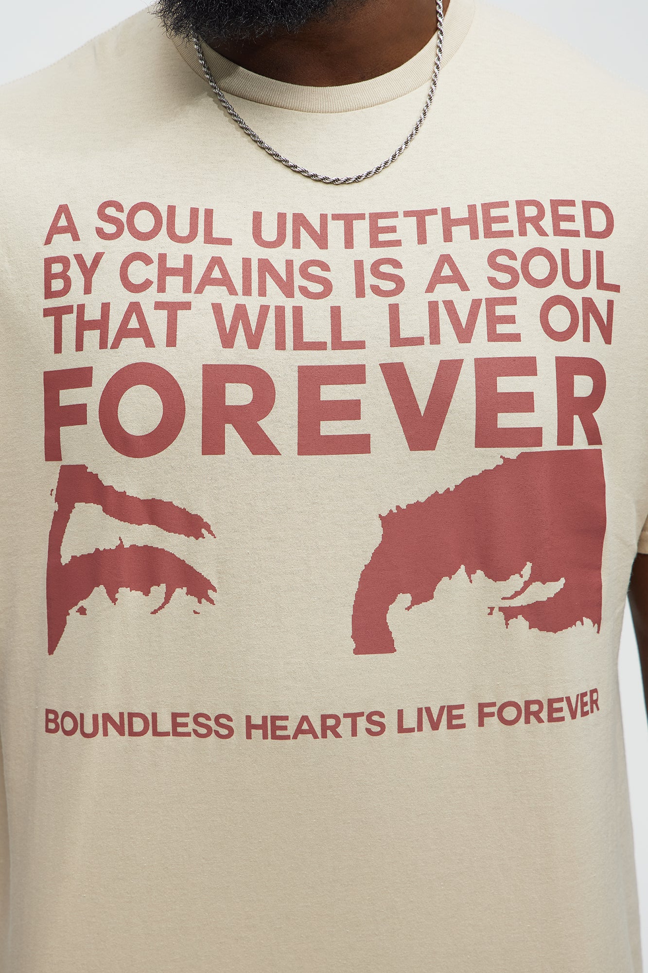 A Soul Untethered Short Sleeve Tee - Taupe - Image 6