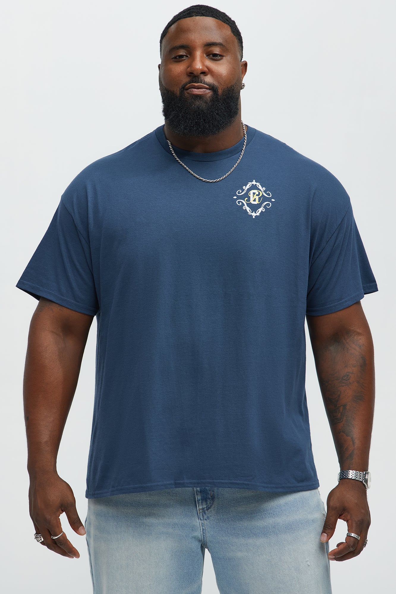 Galleria Royale Short Sleeve Tee - Blue - Image 5