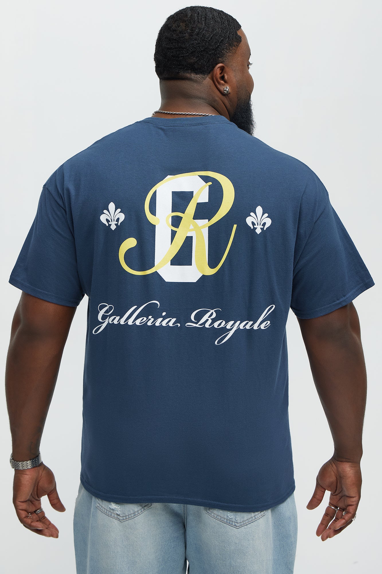Galleria Royale Short Sleeve Tee - Blue - Image 8