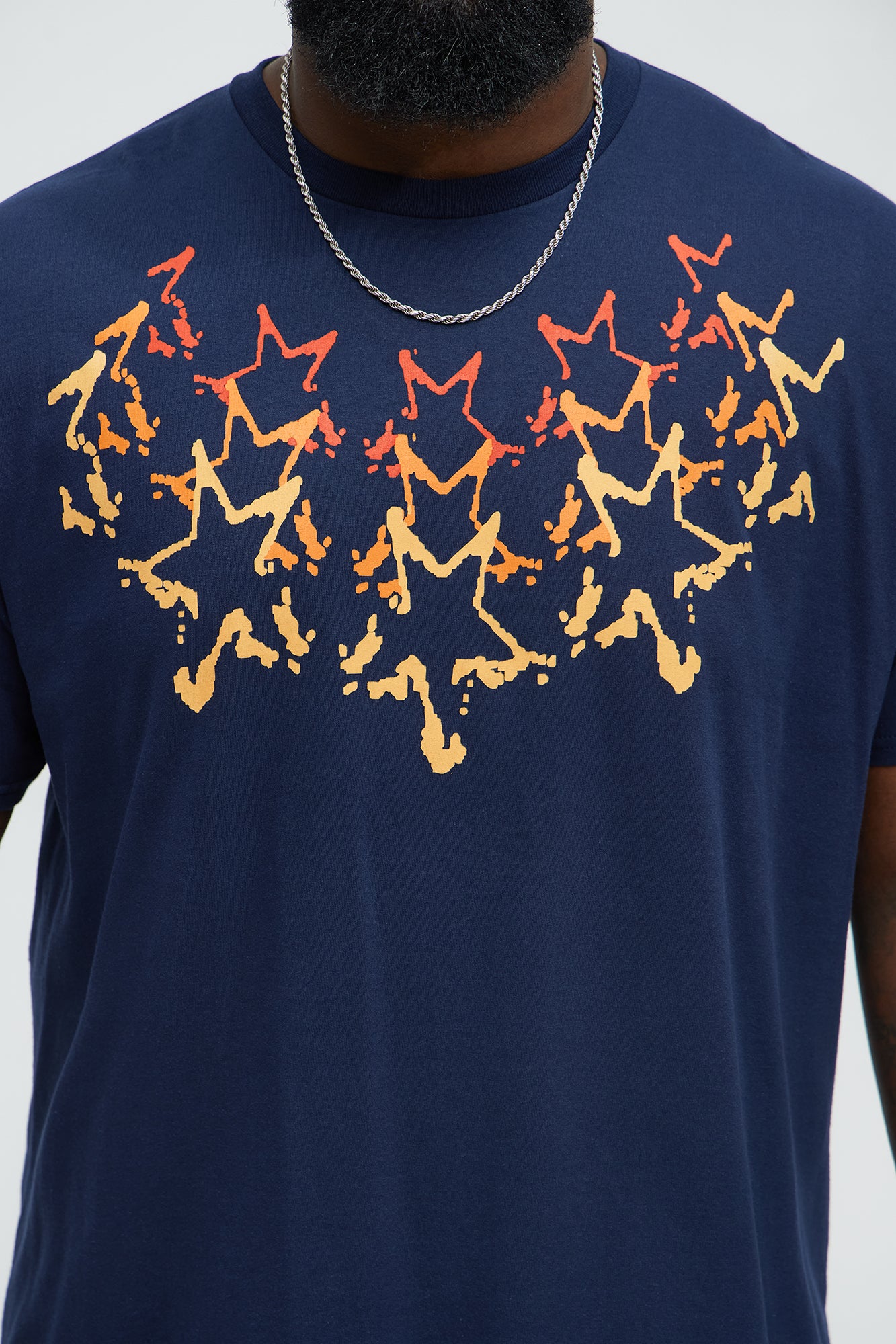 Stars Align Short Sleeve Tee - Navy - Image 6
