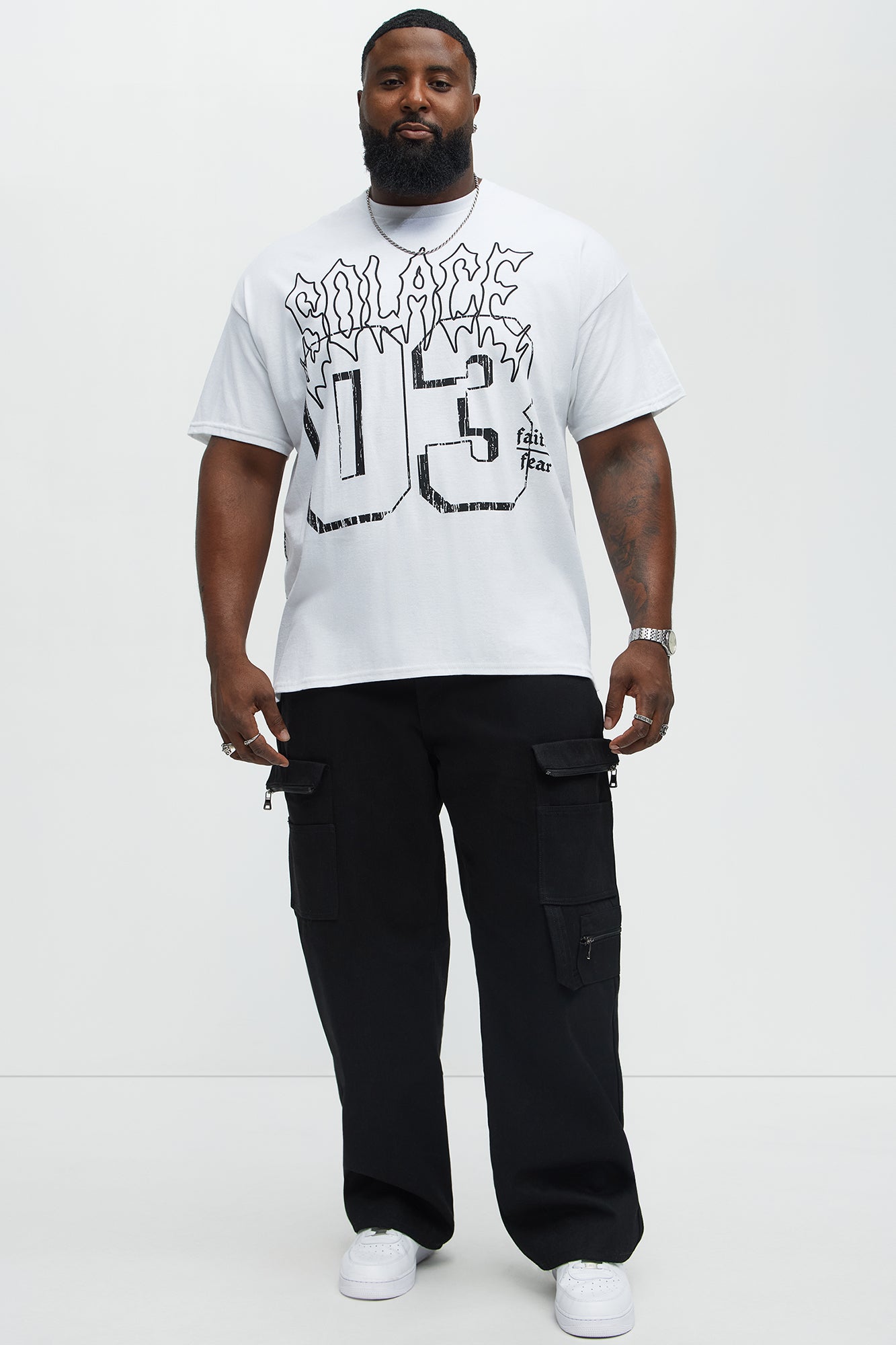 Rise In Solace Short Sleeve Tee - White - Image 6