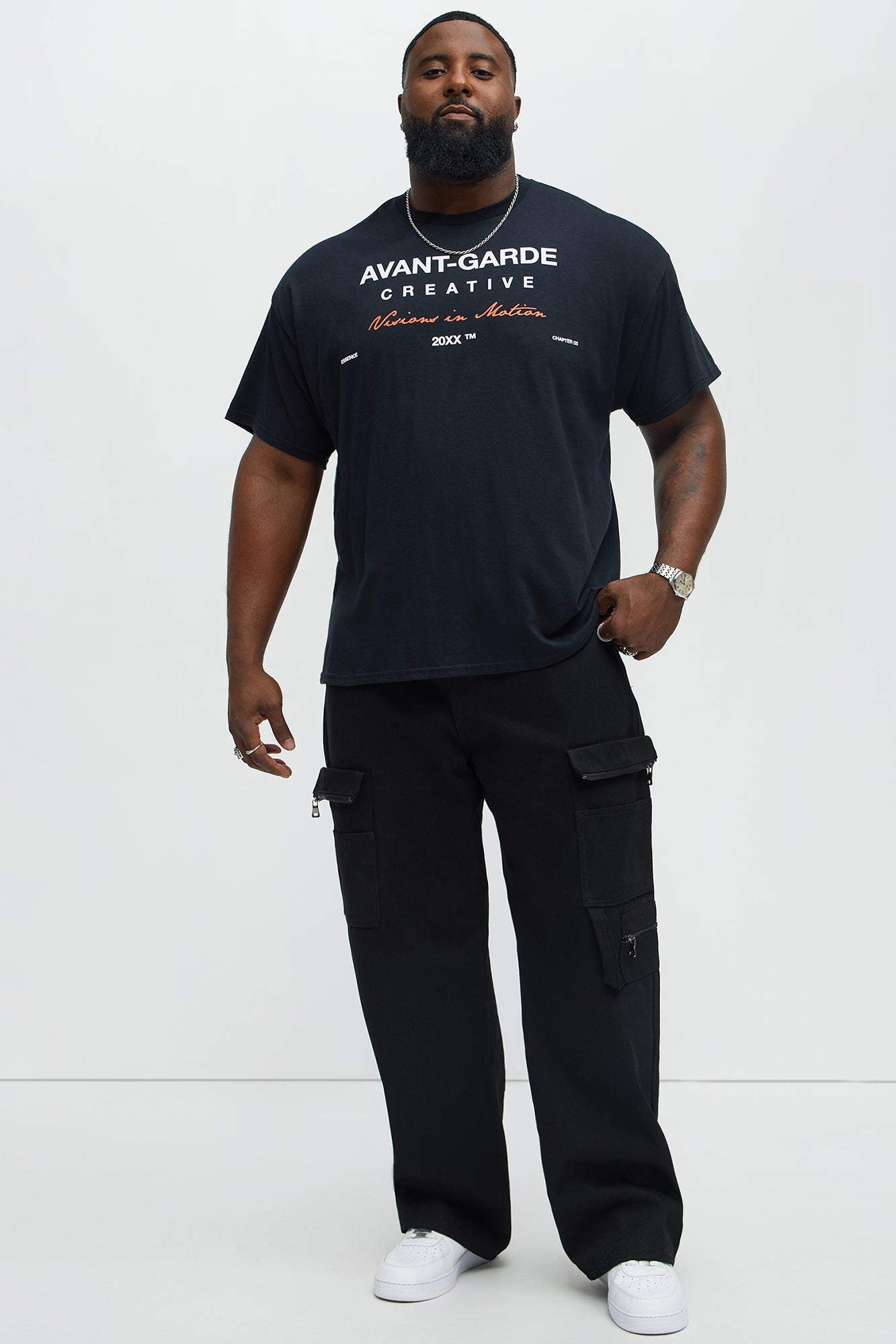 Advant-Garde Creative Dept Short Sleeve Tee - Black - Image 6