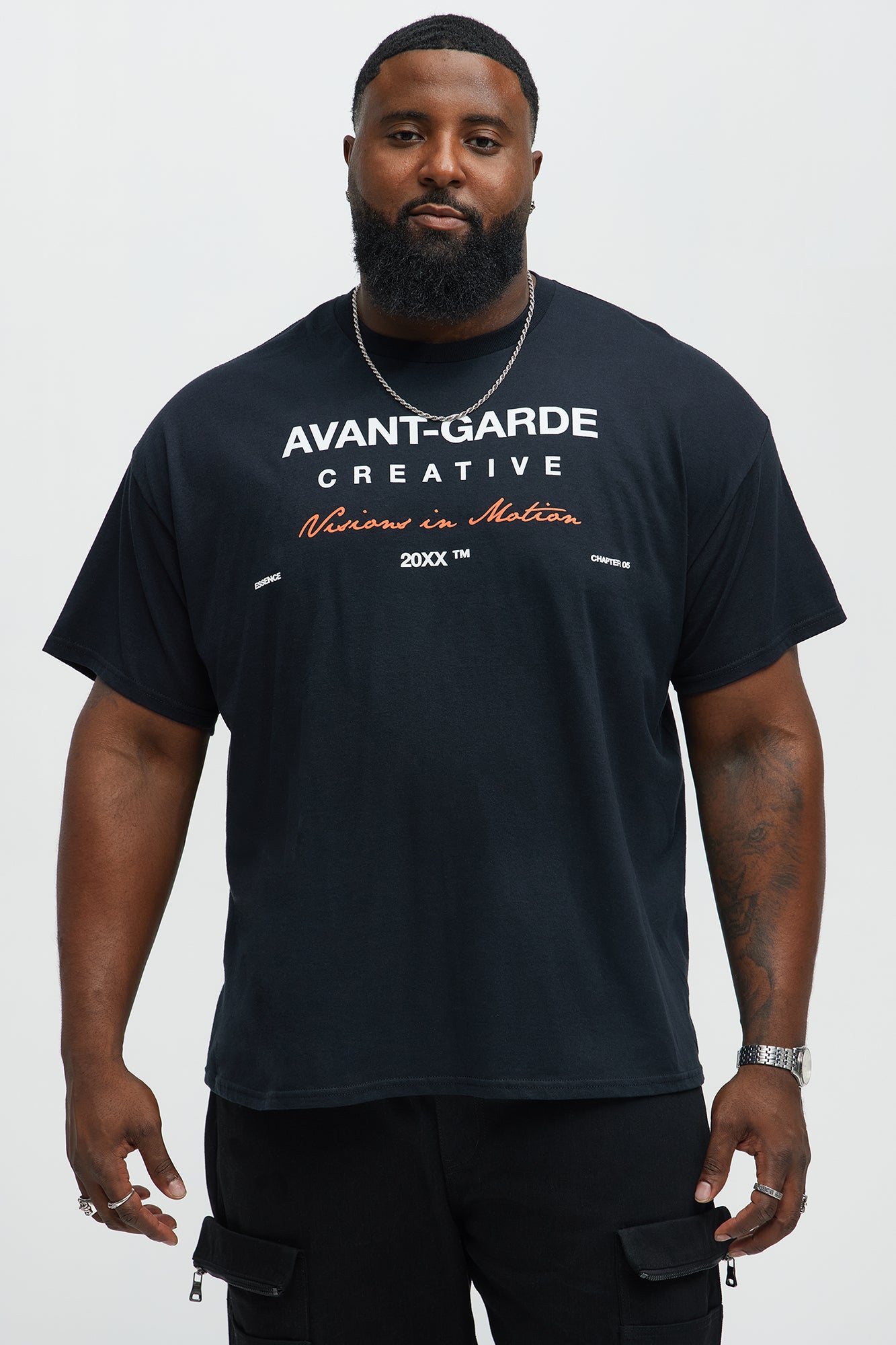 Advant-Garde Creative Dept Short Sleeve Tee - Black - Image 5