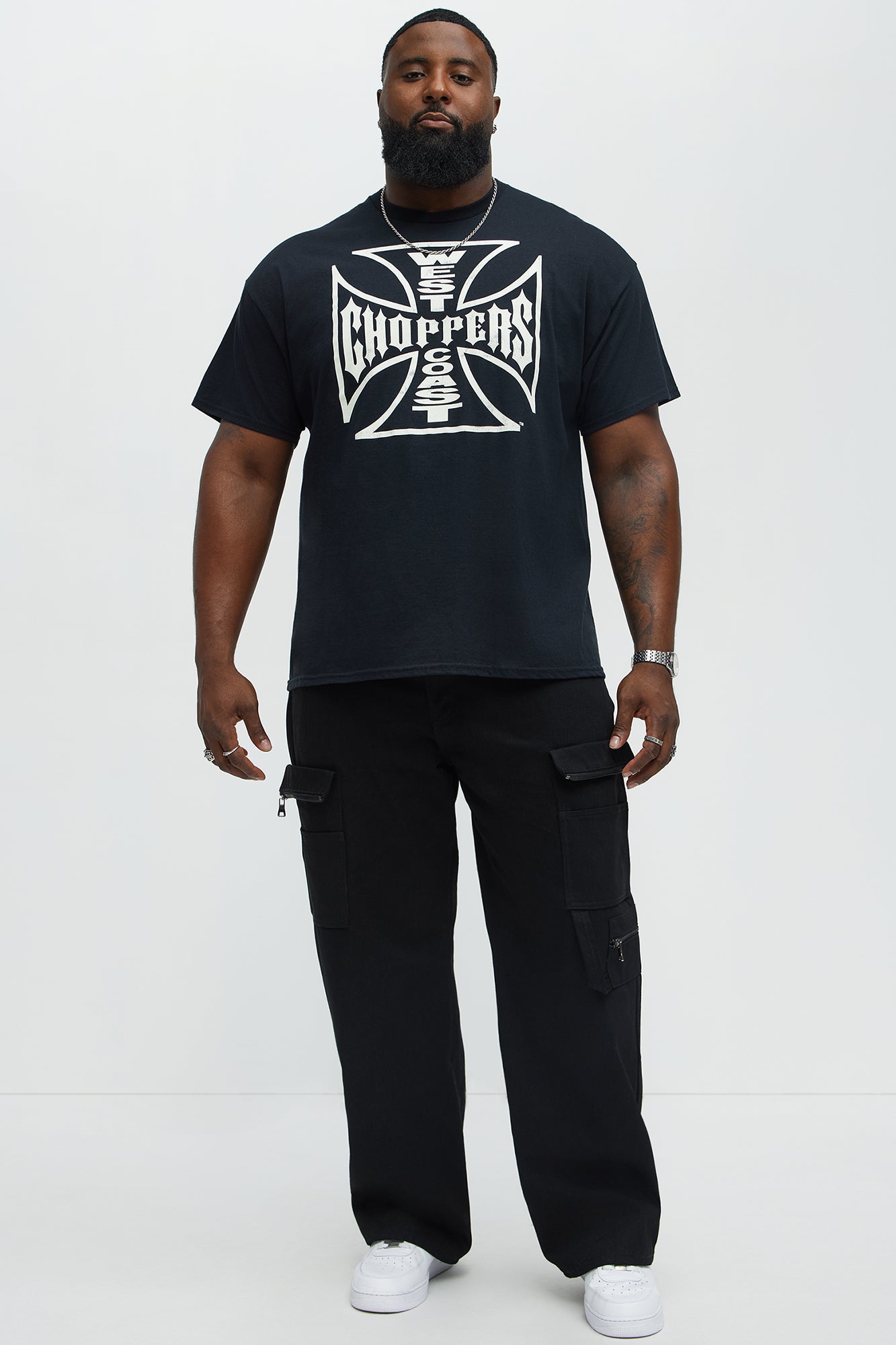 West Coast Choppers Logo Short Sleeve Tee - Black - Image 5